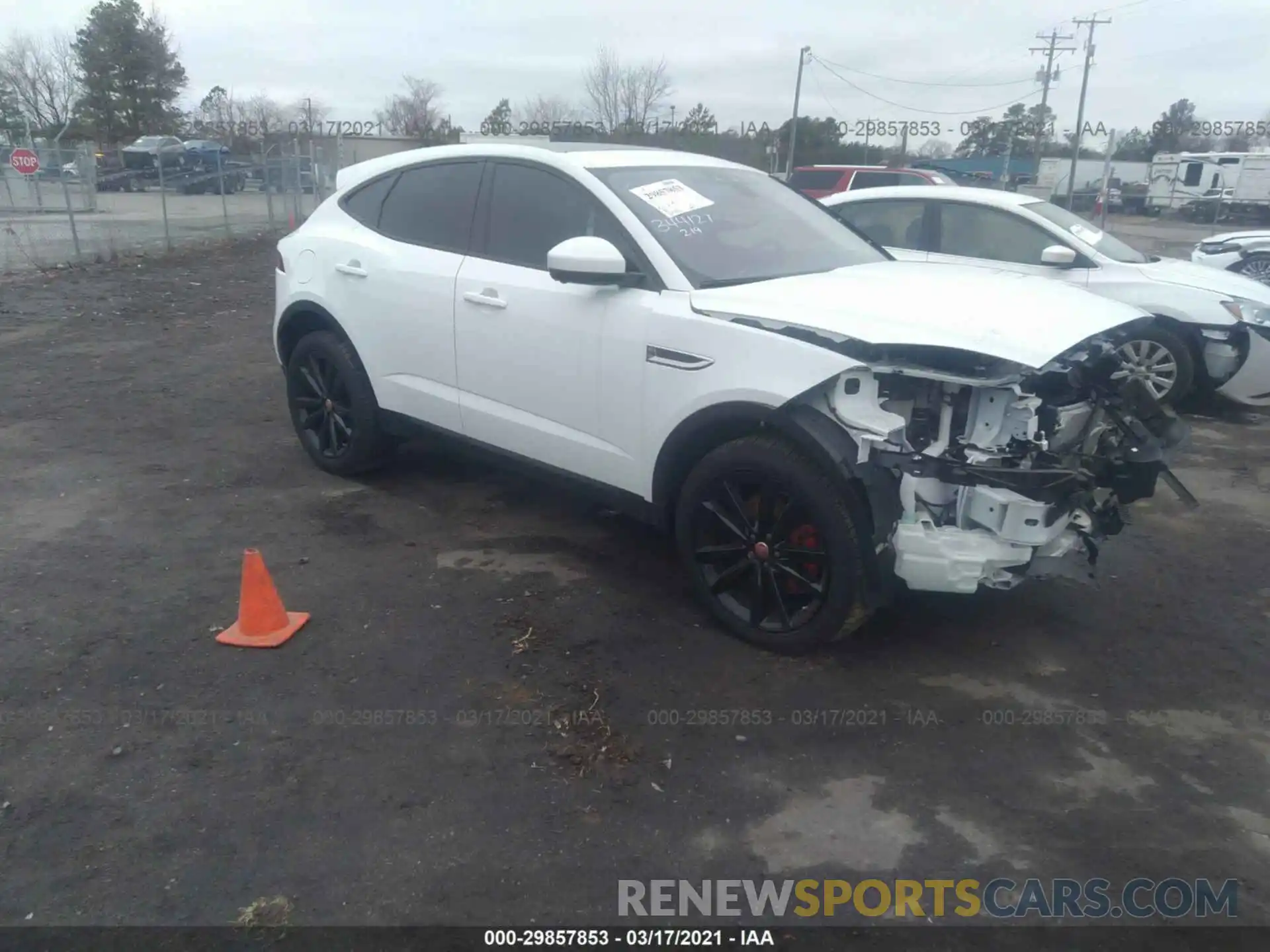 1 Photograph of a damaged car SADFK2FX1L1Z81933 JAGUAR E-PACE 2020