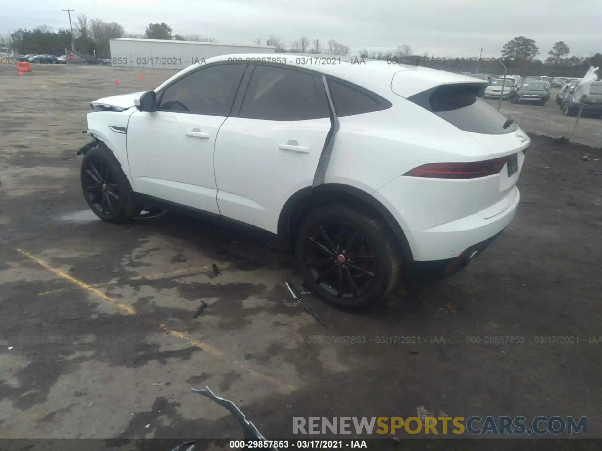 3 Фотография поврежденного автомобиля SADFK2FX1L1Z81933 JAGUAR E-PACE 2020