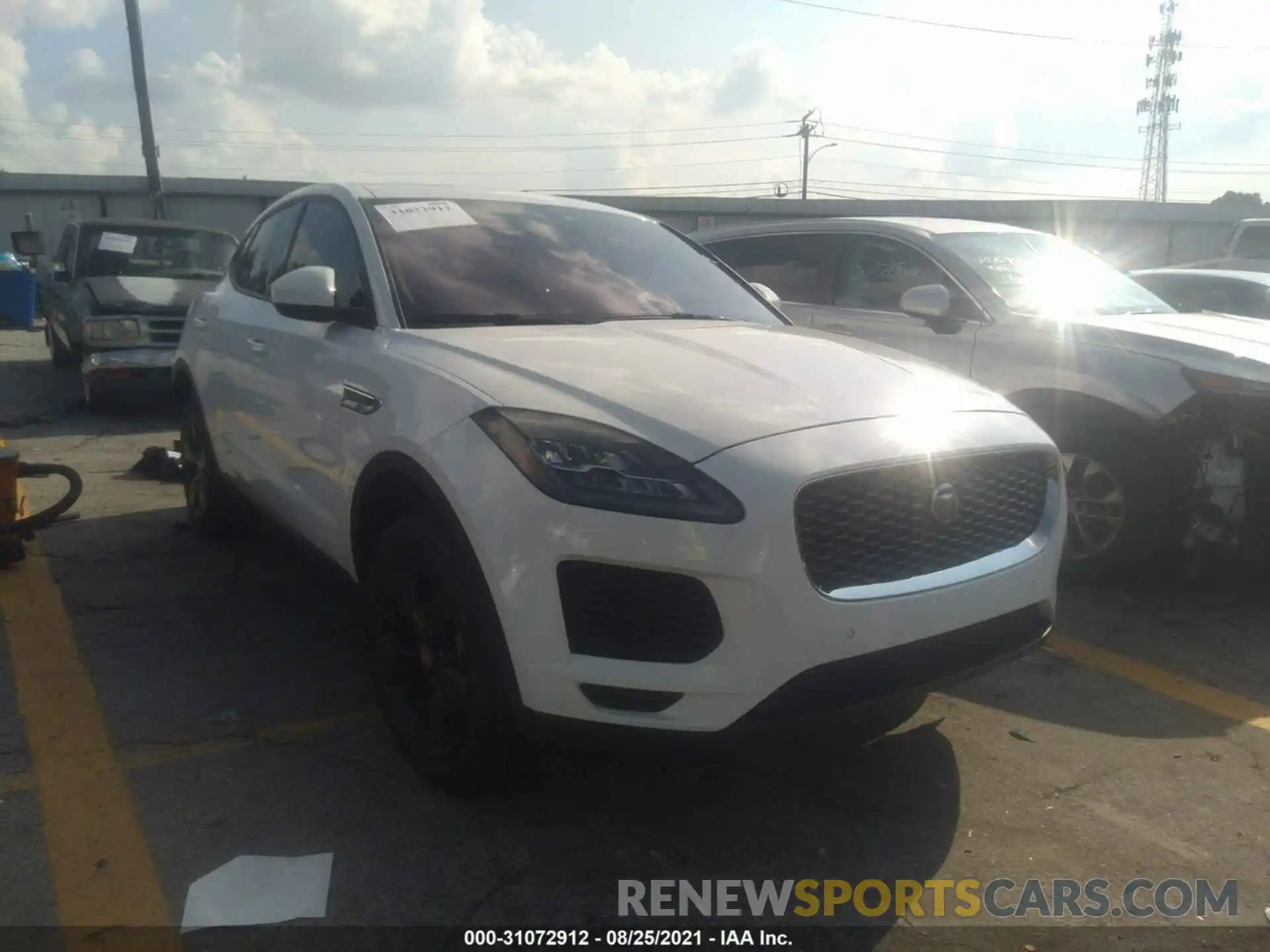 1 Фотография поврежденного автомобиля SADFK2FX4L1001191 JAGUAR E-PACE 2020