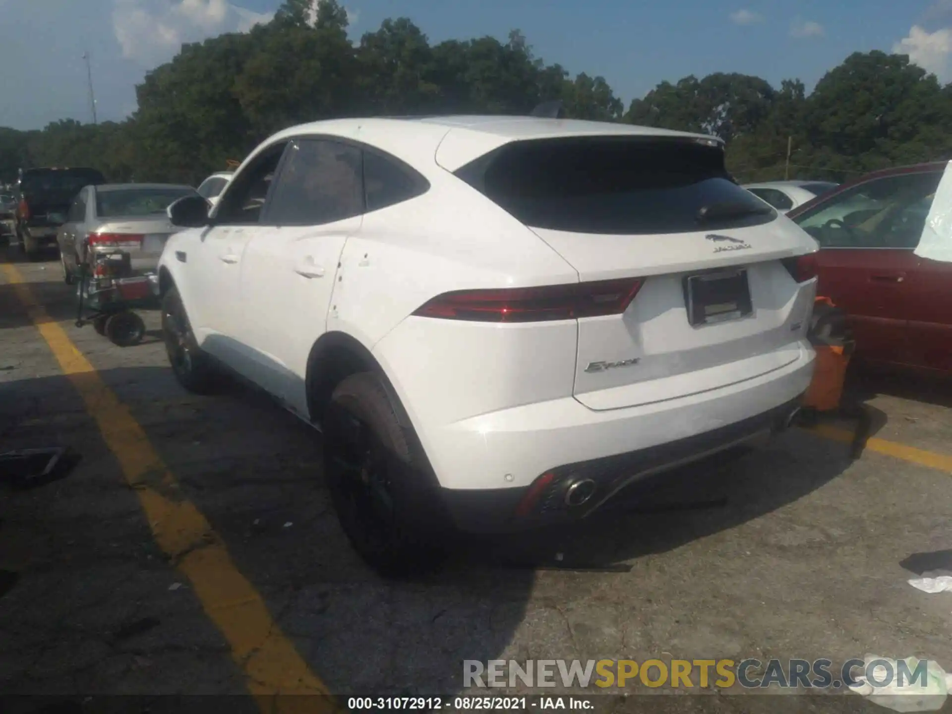 3 Photograph of a damaged car SADFK2FX4L1001191 JAGUAR E-PACE 2020