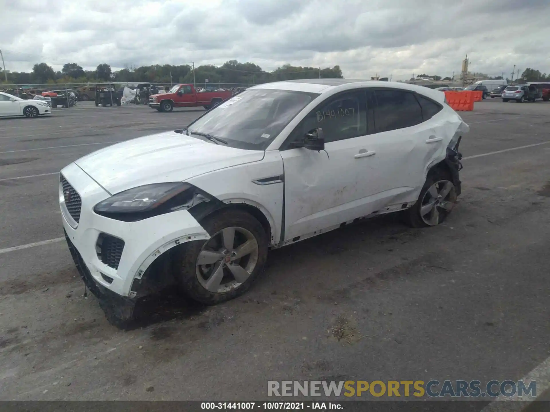 2 Photograph of a damaged car SADFK2FX9L1Z80898 JAGUAR E-PACE 2020