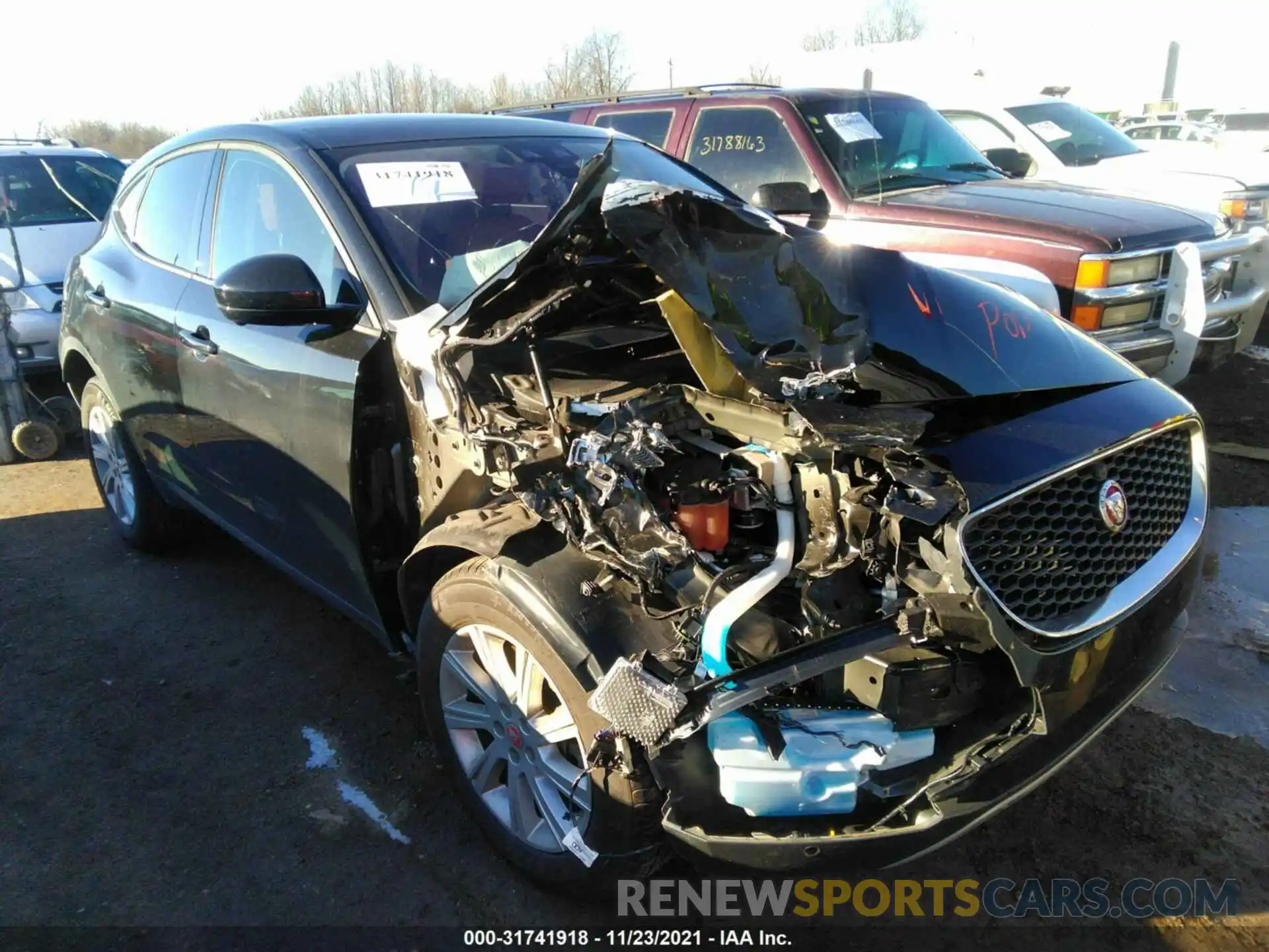 1 Photograph of a damaged car SADFK2FXXL1Z75113 JAGUAR E-PACE 2020