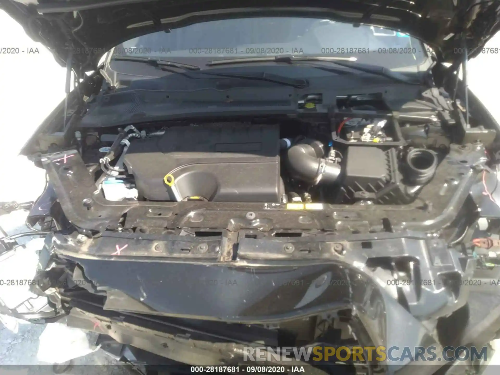 10 Фотография поврежденного автомобиля SADFL2GX5L1Z84538 JAGUAR E-PACE 2020