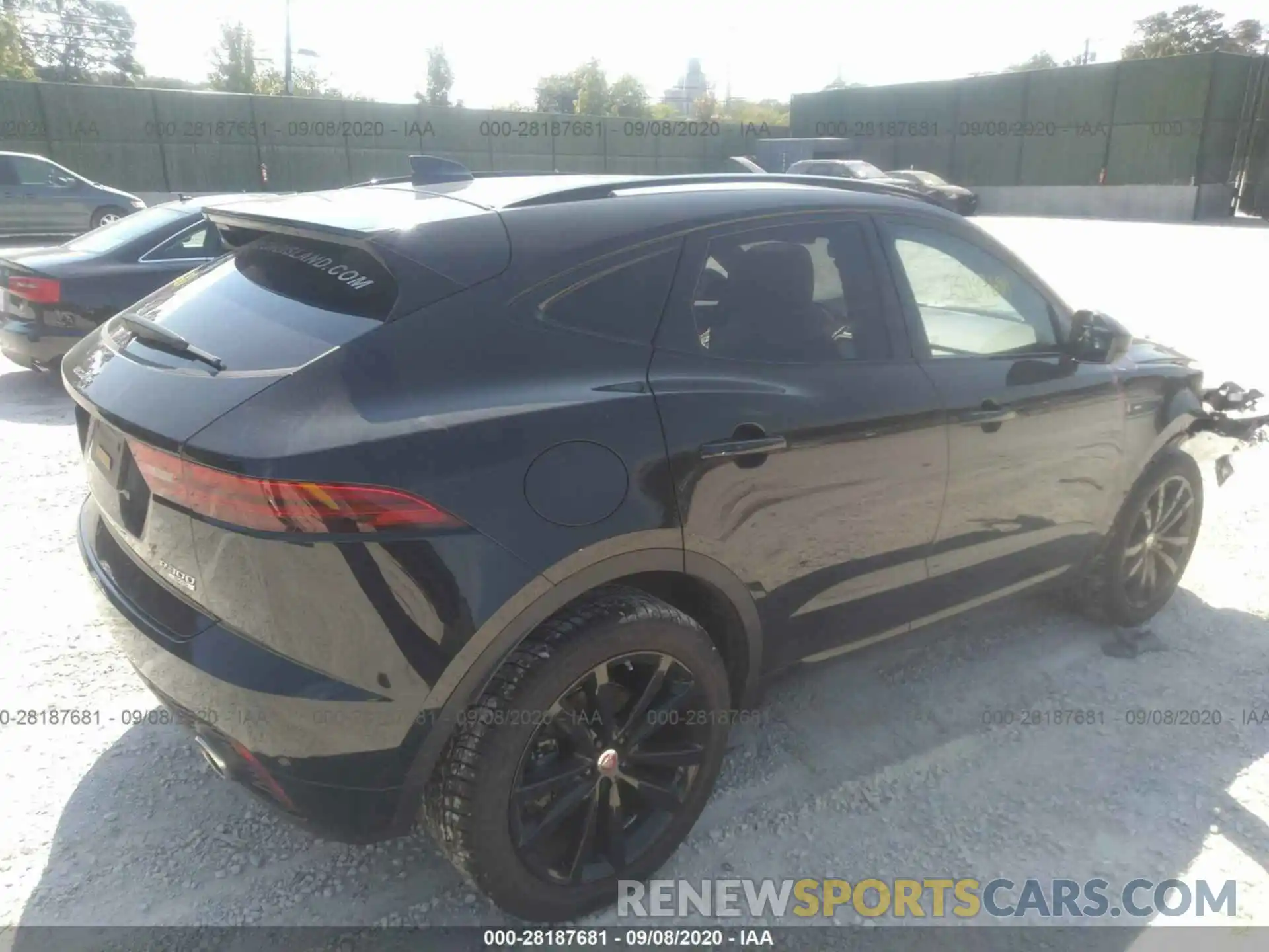 4 Фотография поврежденного автомобиля SADFL2GX5L1Z84538 JAGUAR E-PACE 2020