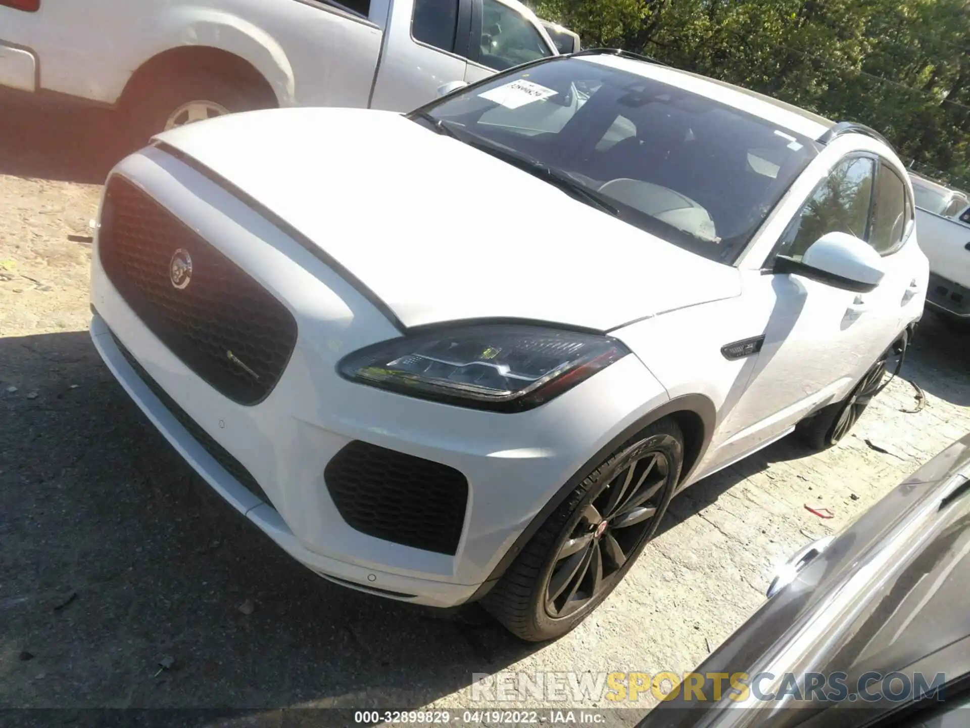 2 Фотография поврежденного автомобиля SADFL2GX8L1Z90138 JAGUAR E-PACE 2020