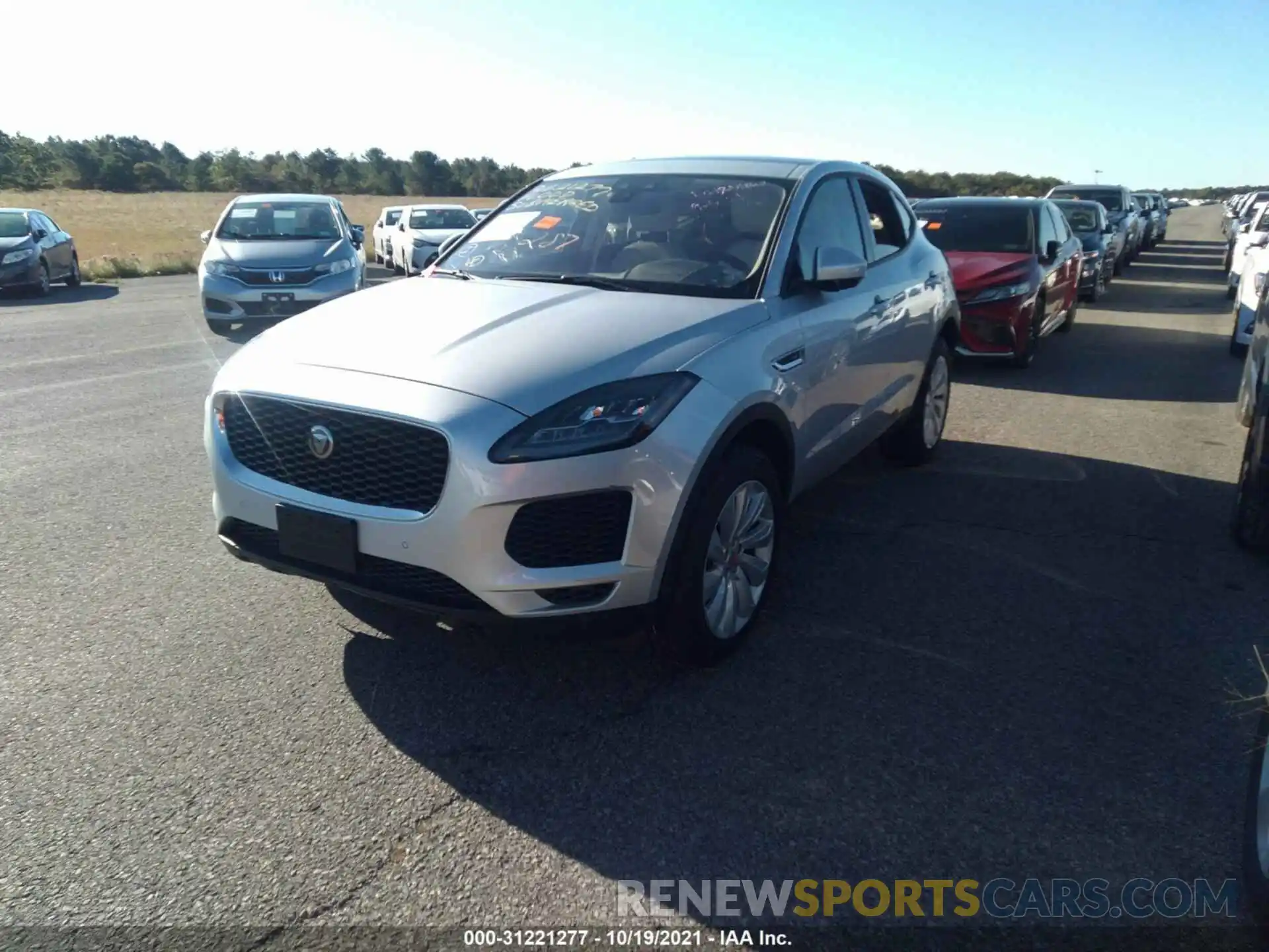 2 Photograph of a damaged car SADFP2FX1L1Z85935 JAGUAR E-PACE 2020