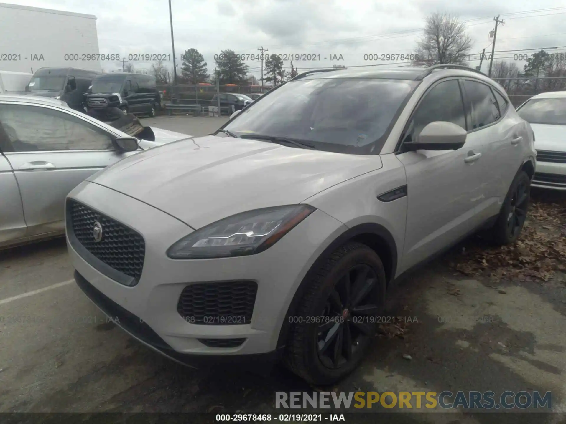 2 Photograph of a damaged car SADFP2FX3L1Z83183 JAGUAR E-PACE 2020