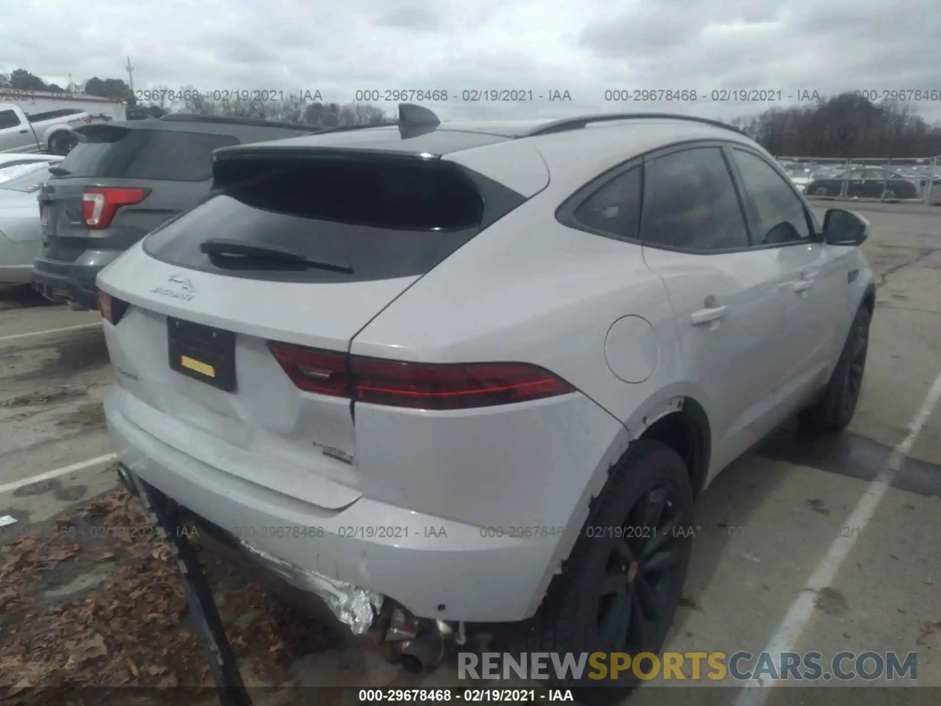 6 Фотография поврежденного автомобиля SADFP2FX3L1Z83183 JAGUAR E-PACE 2020