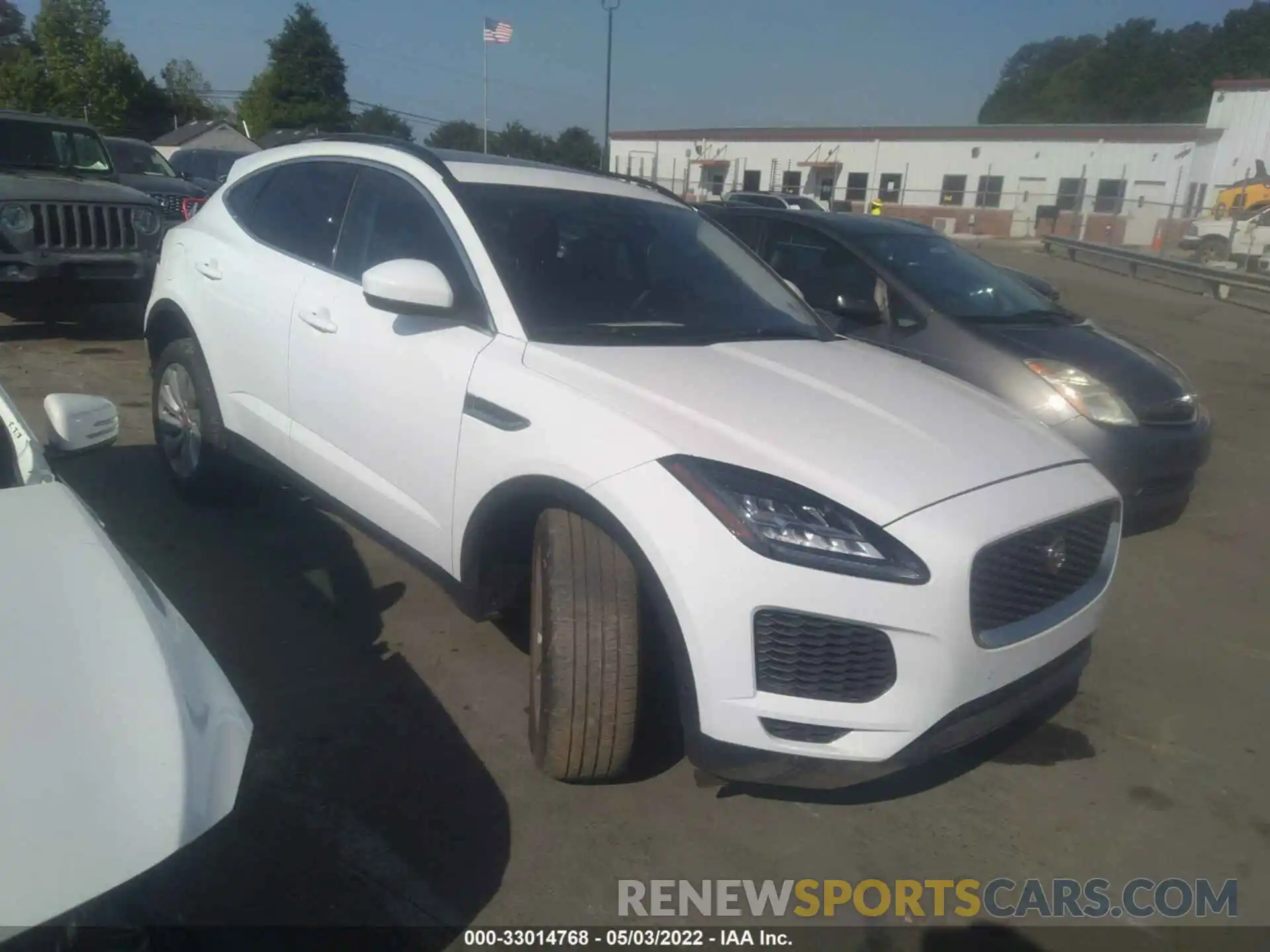 1 Фотография поврежденного автомобиля SADFP2FX4L1004609 JAGUAR E-PACE 2020