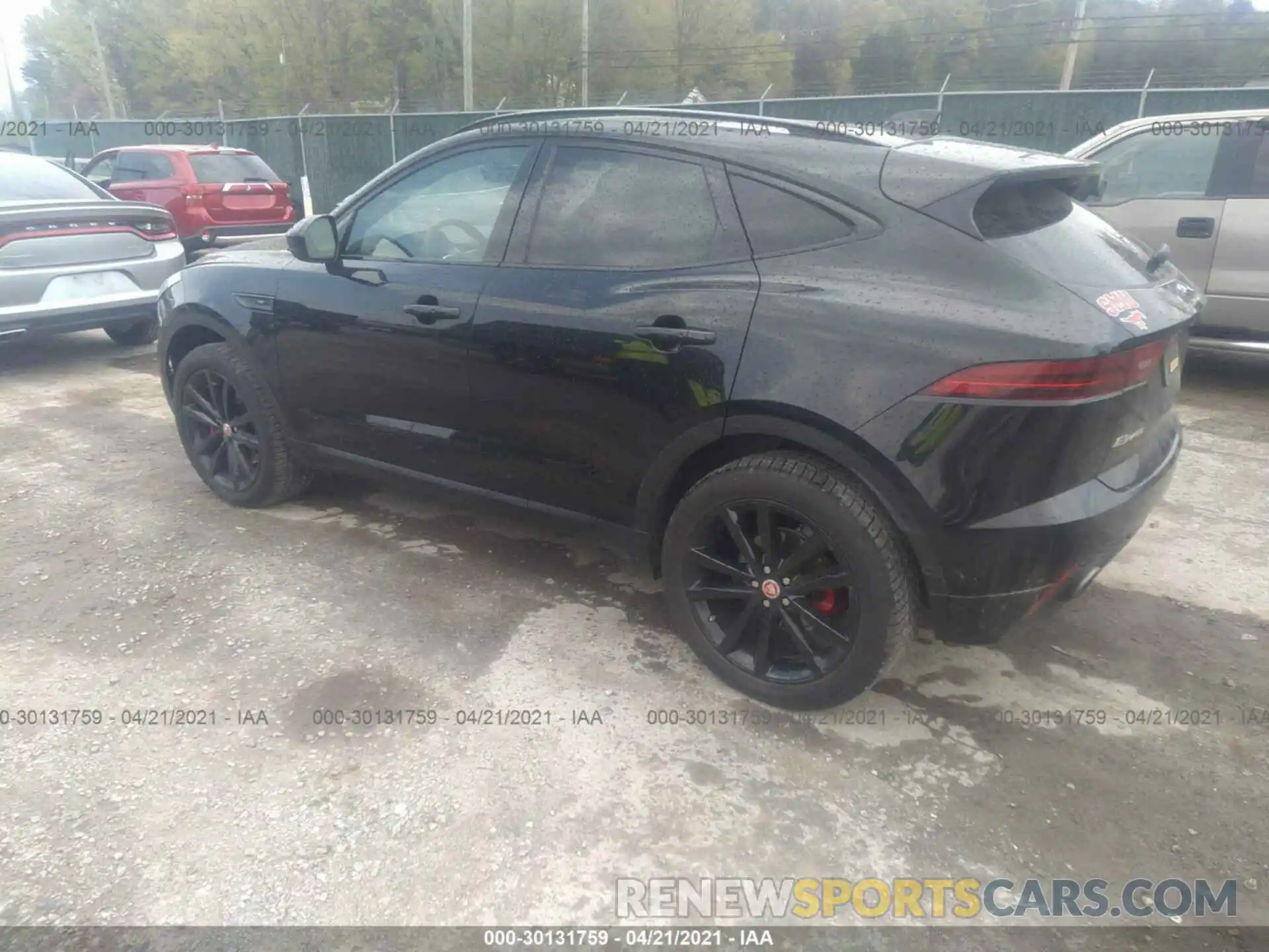 3 Фотография поврежденного автомобиля SADFP2FX6L1Z79838 JAGUAR E-PACE 2020