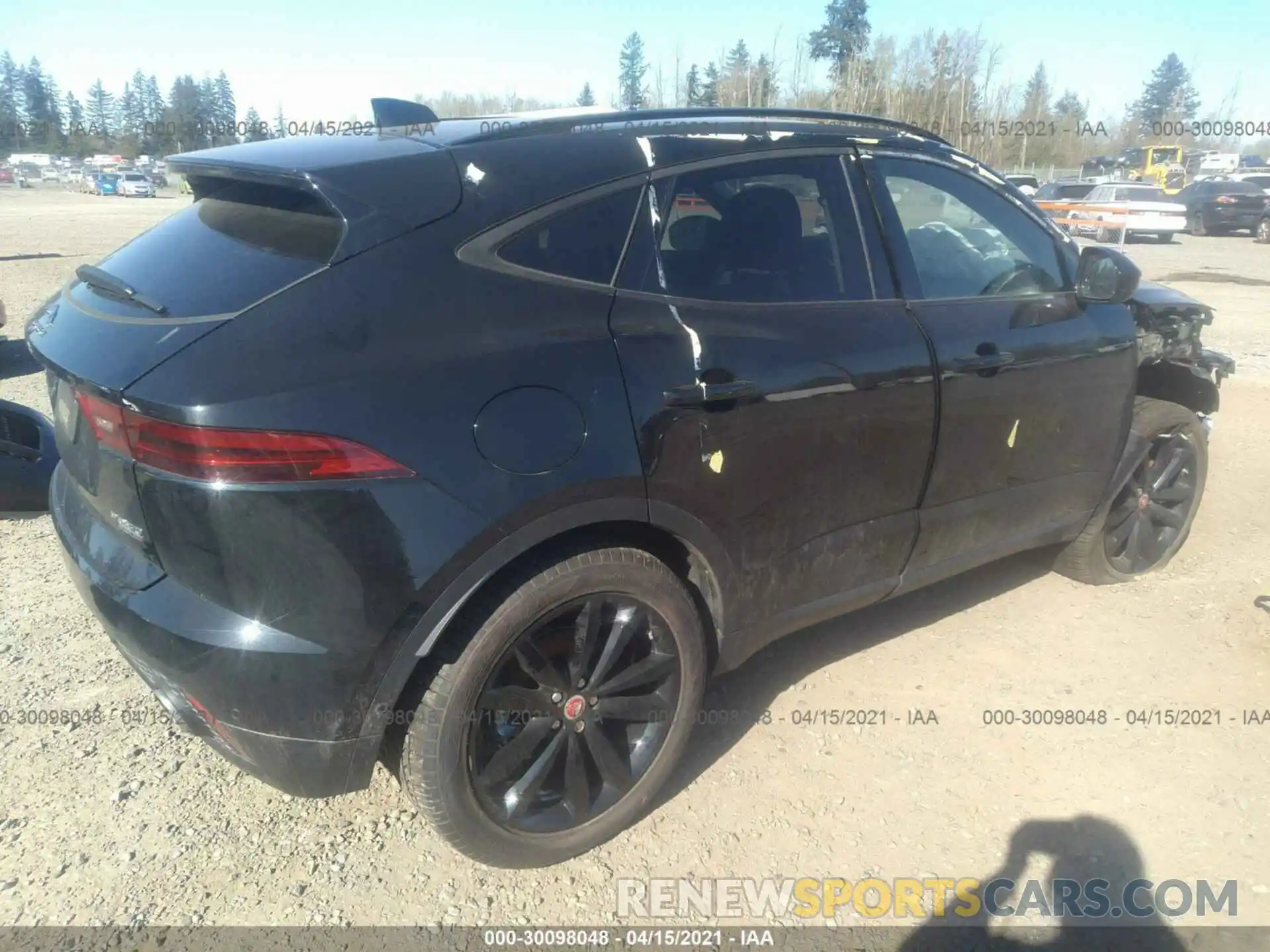 4 Фотография поврежденного автомобиля SADFP2FXXL1002167 JAGUAR E-PACE 2020