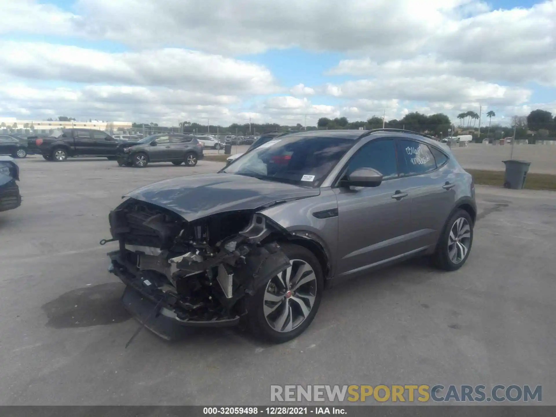 2 Photograph of a damaged car SADF12GX1M1017299 JAGUAR E-PACE 2021