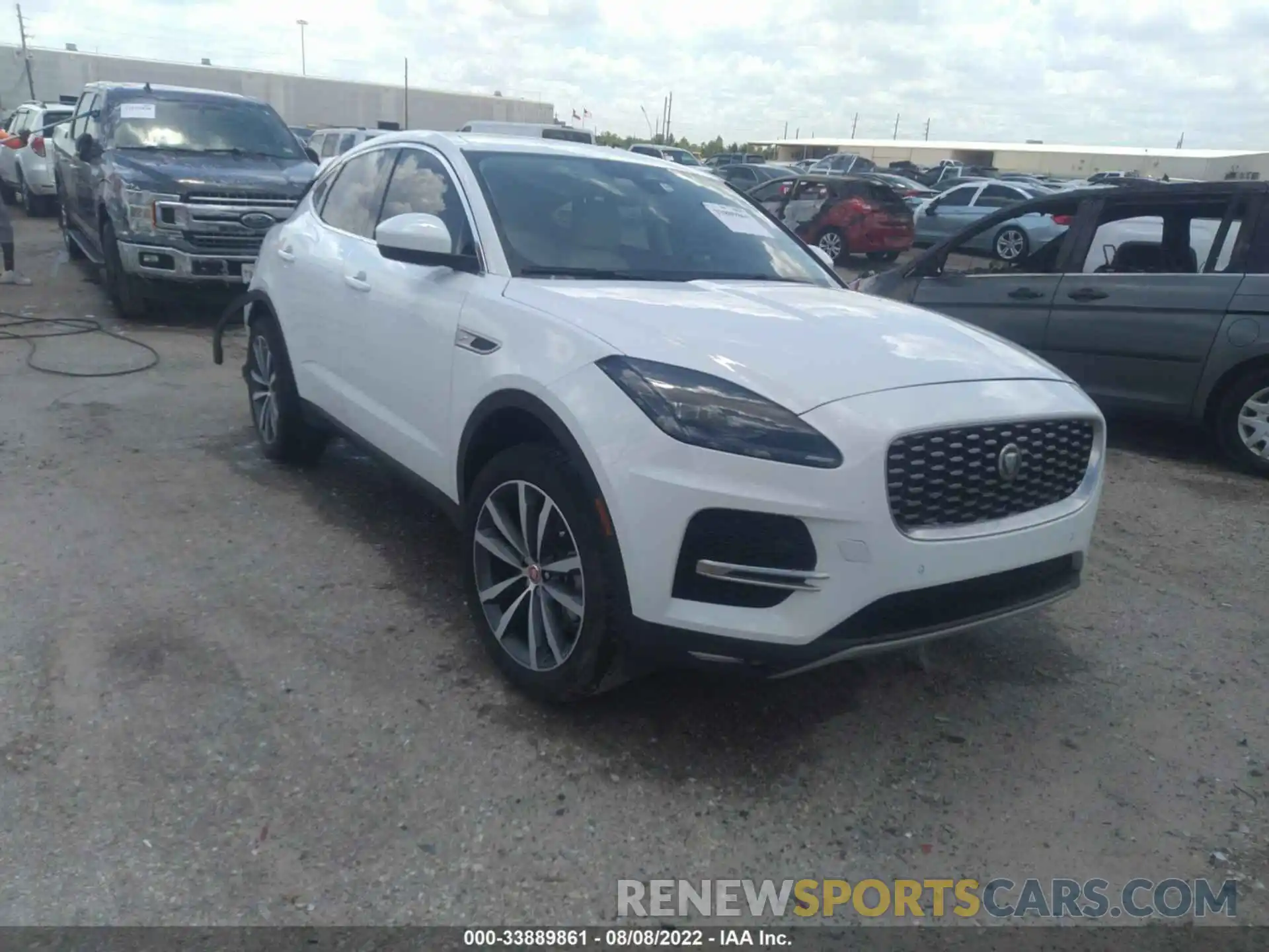 1 Фотография поврежденного автомобиля SADFP2FX2N1031522 JAGUAR E-PACE 2022