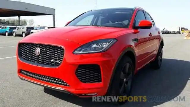 1 Photograph of a damaged car SADF12FX7L1Z63469 JAGUAR E-PACE CHE 2020