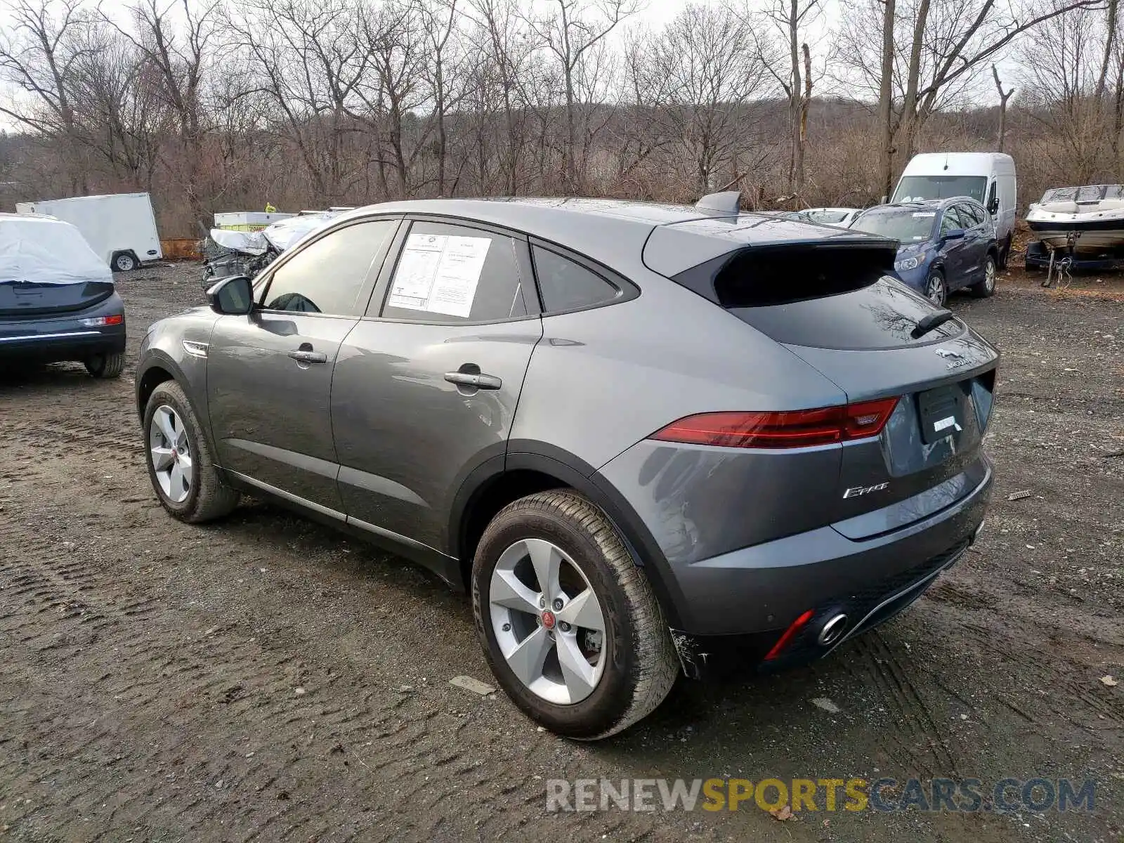 3 Фотография поврежденного автомобиля SADFJ2FX0K1Z55339 JAGUAR E-PACE S 2019