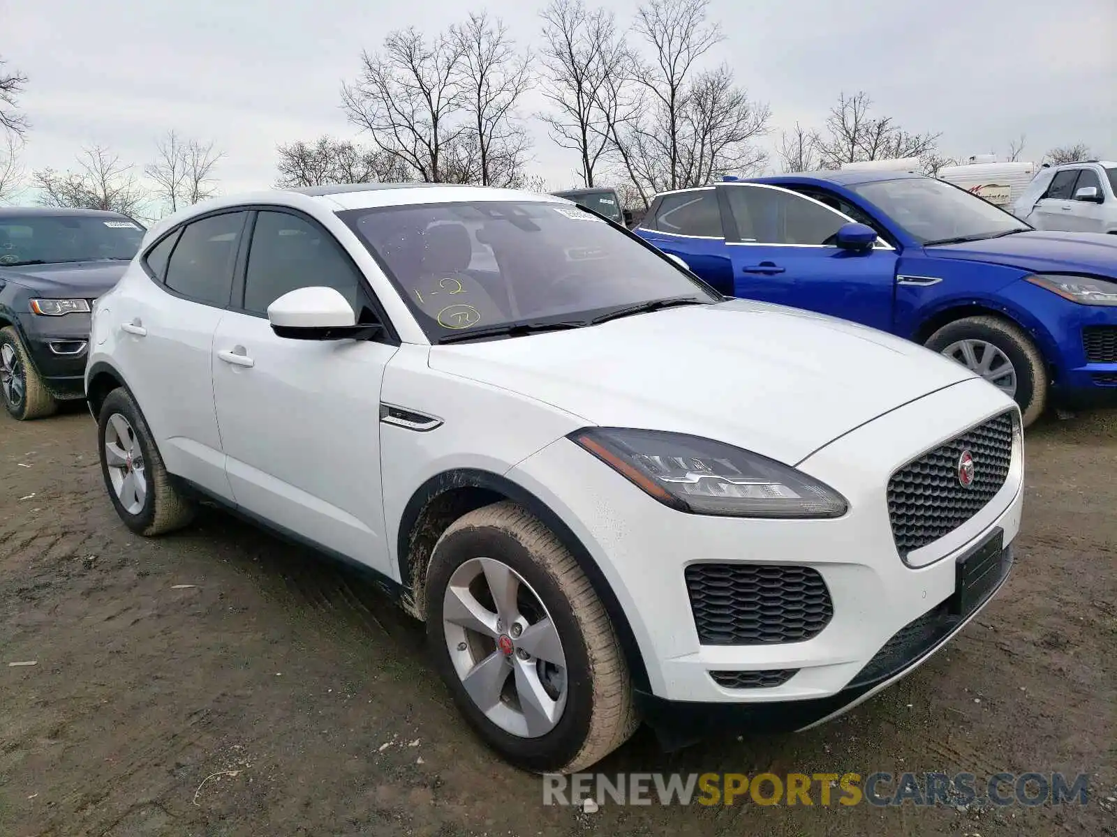 1 Фотография поврежденного автомобиля SADFJ2FX9K1Z55341 JAGUAR E-PACE S 2019