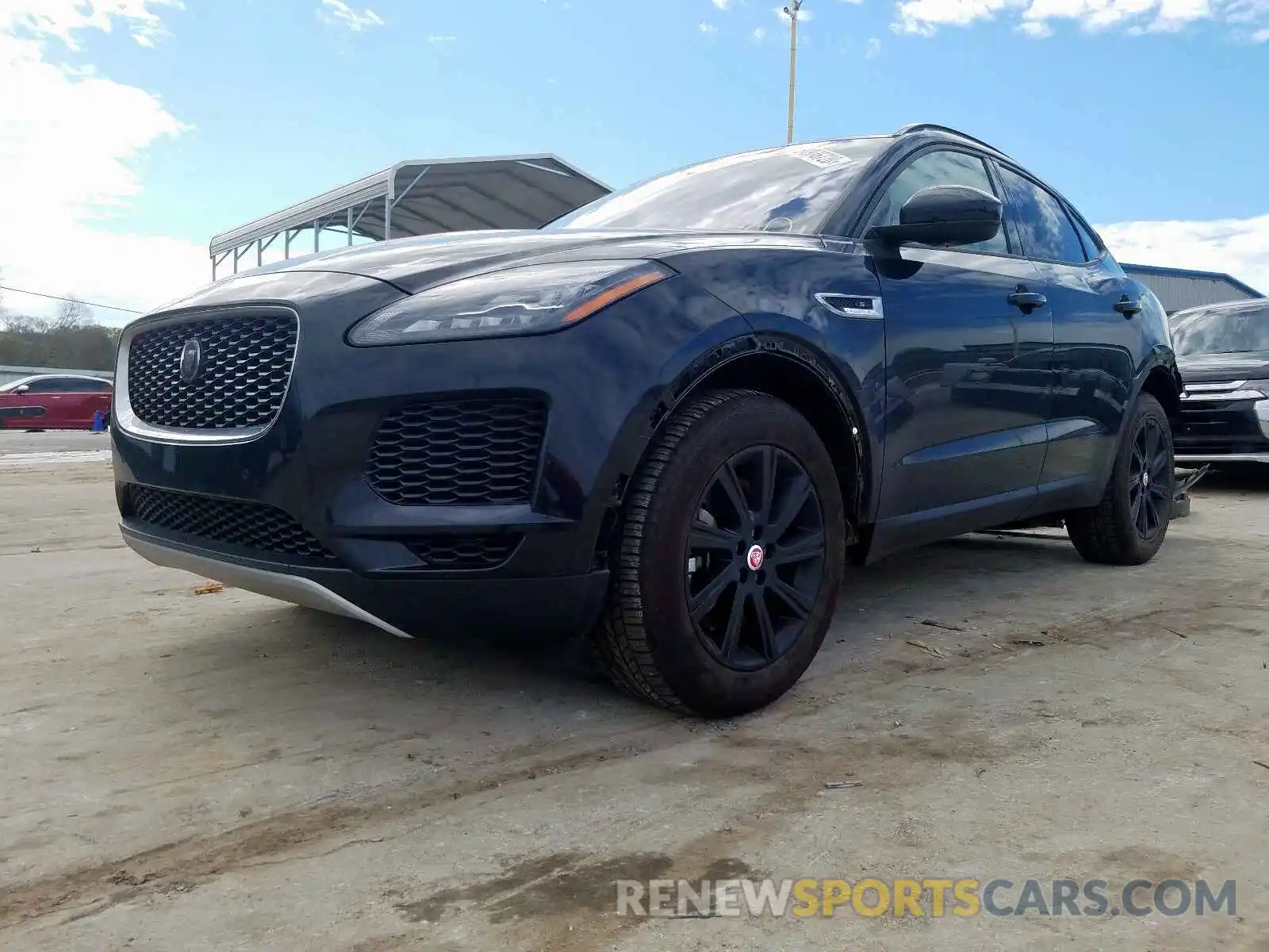 2 Фотография поврежденного автомобиля SADFJ2FXXK1Z34997 JAGUAR E-PACE S 2019