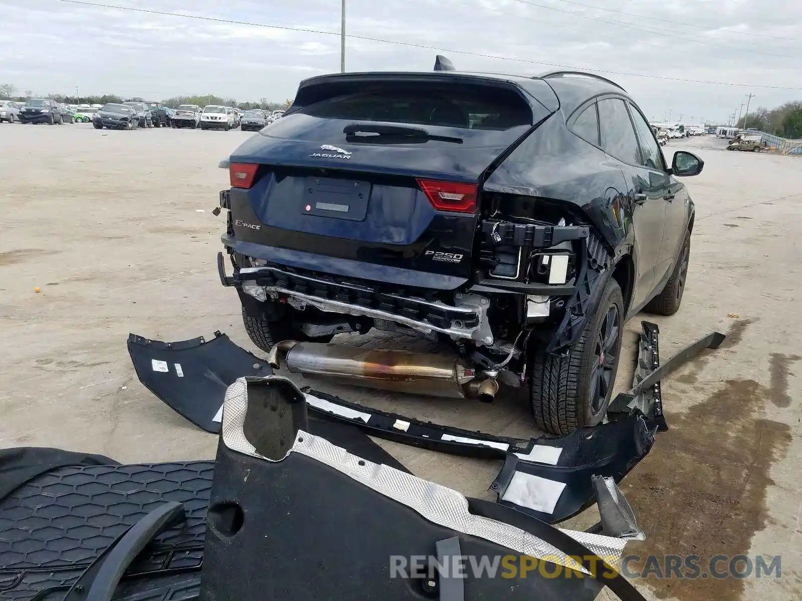 9 Photograph of a damaged car SADFJ2FXXK1Z34997 JAGUAR E-PACE S 2019