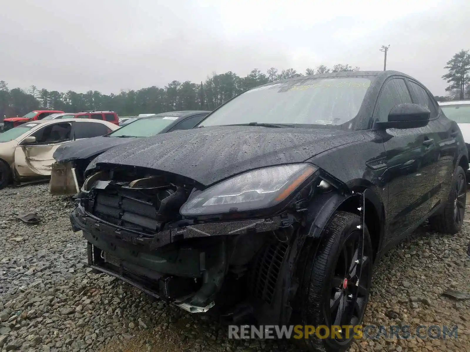 2 Photograph of a damaged car SADFJ2FXXK1Z52836 JAGUAR E-PACE S 2019