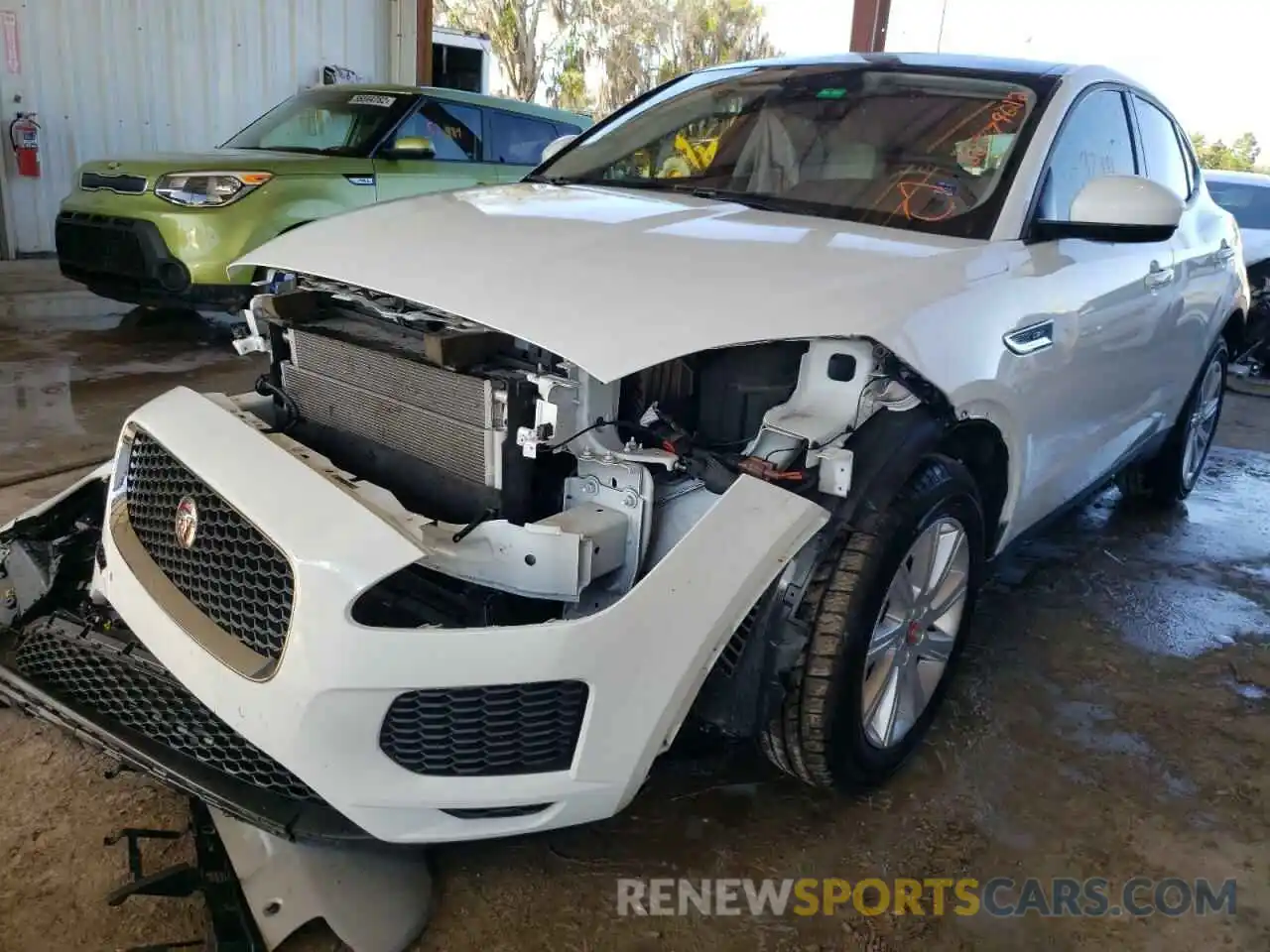 2 Photograph of a damaged car SADFJ2FX2K1Z48019 JAGUAR ETYPE 2019