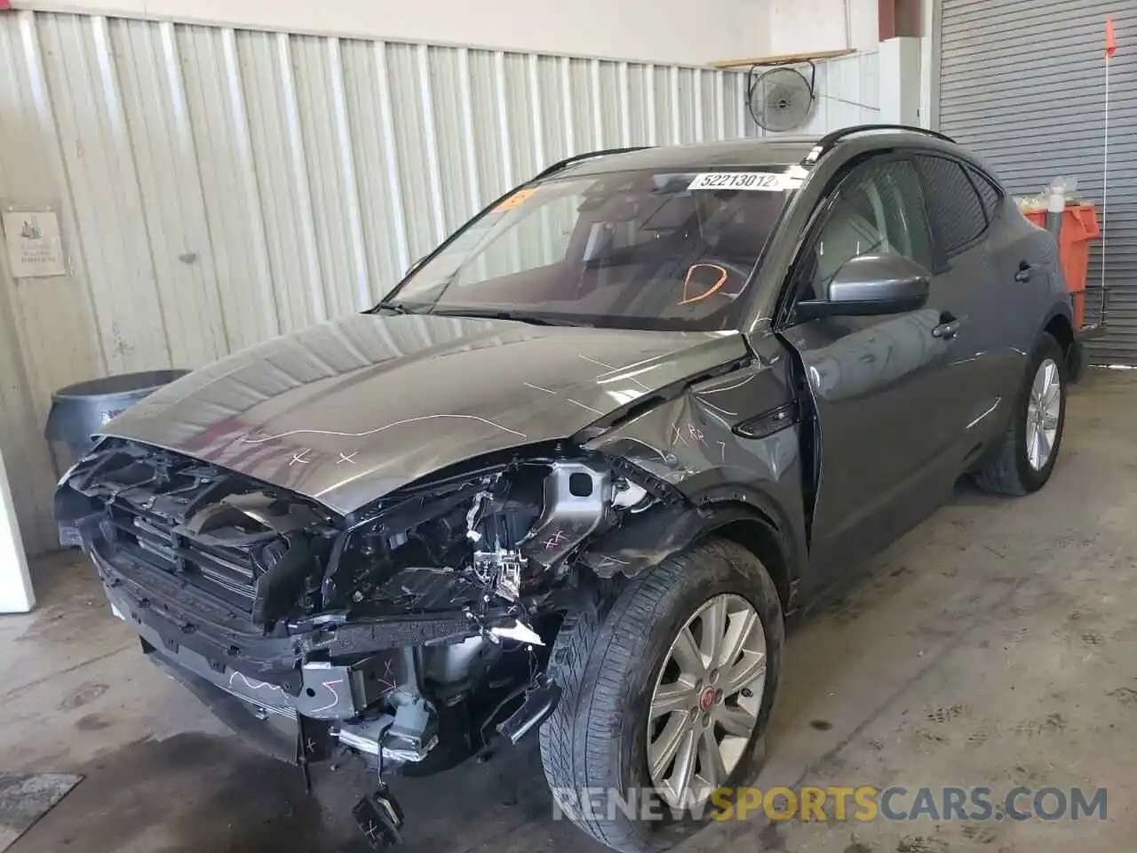 2 Photograph of a damaged car SADFJ2FX4K1Z52072 JAGUAR ETYPE 2019