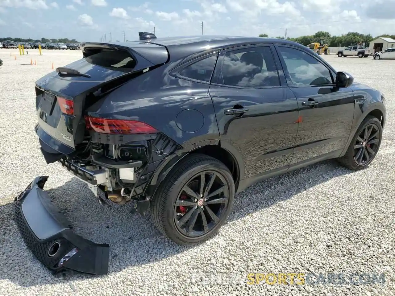 4 Photograph of a damaged car SADFJ2FX6K1Z63400 JAGUAR ETYPE 2019