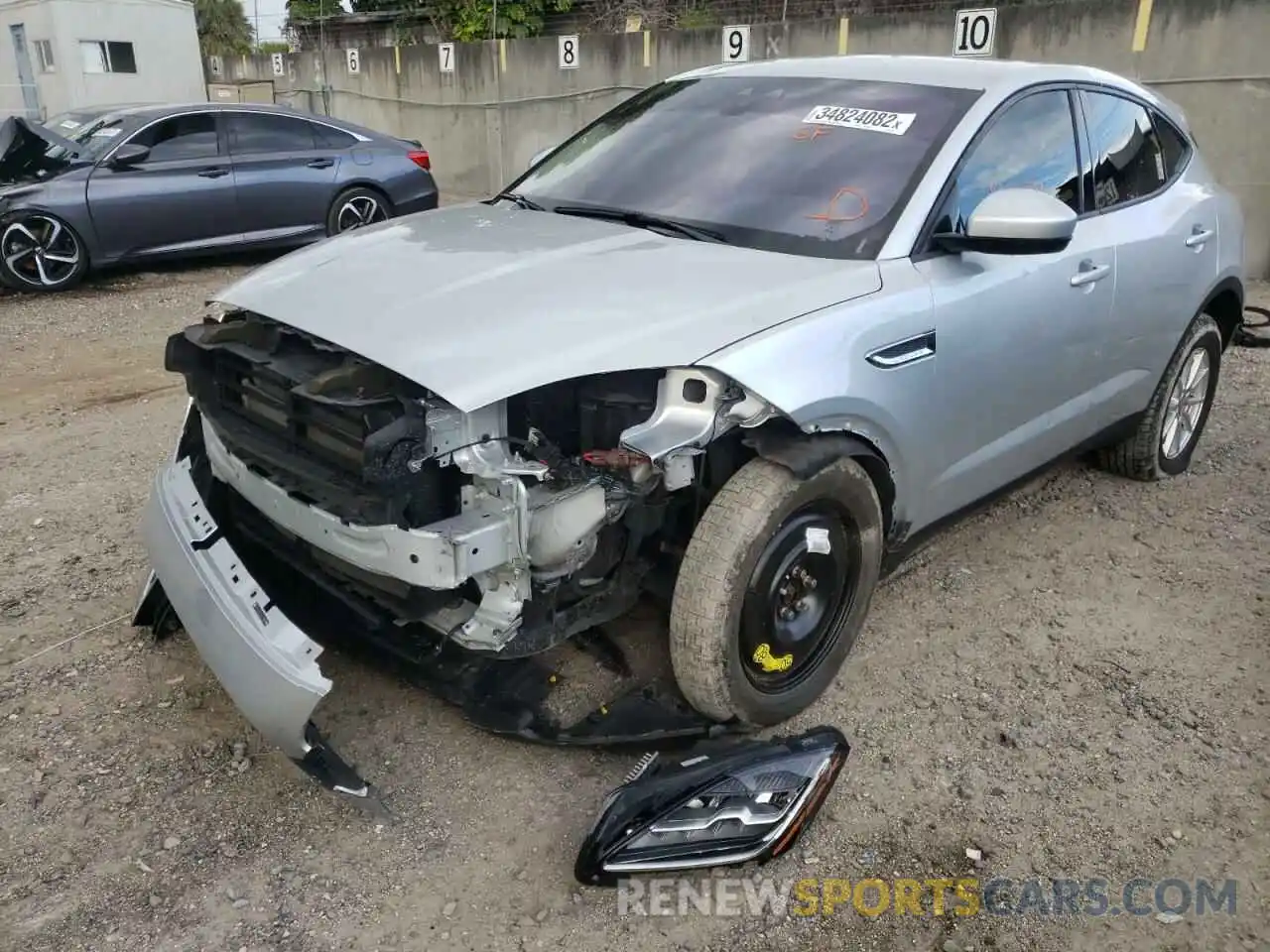 2 Photograph of a damaged car SADFK2FX2K1Z62726 JAGUAR ETYPE 2019