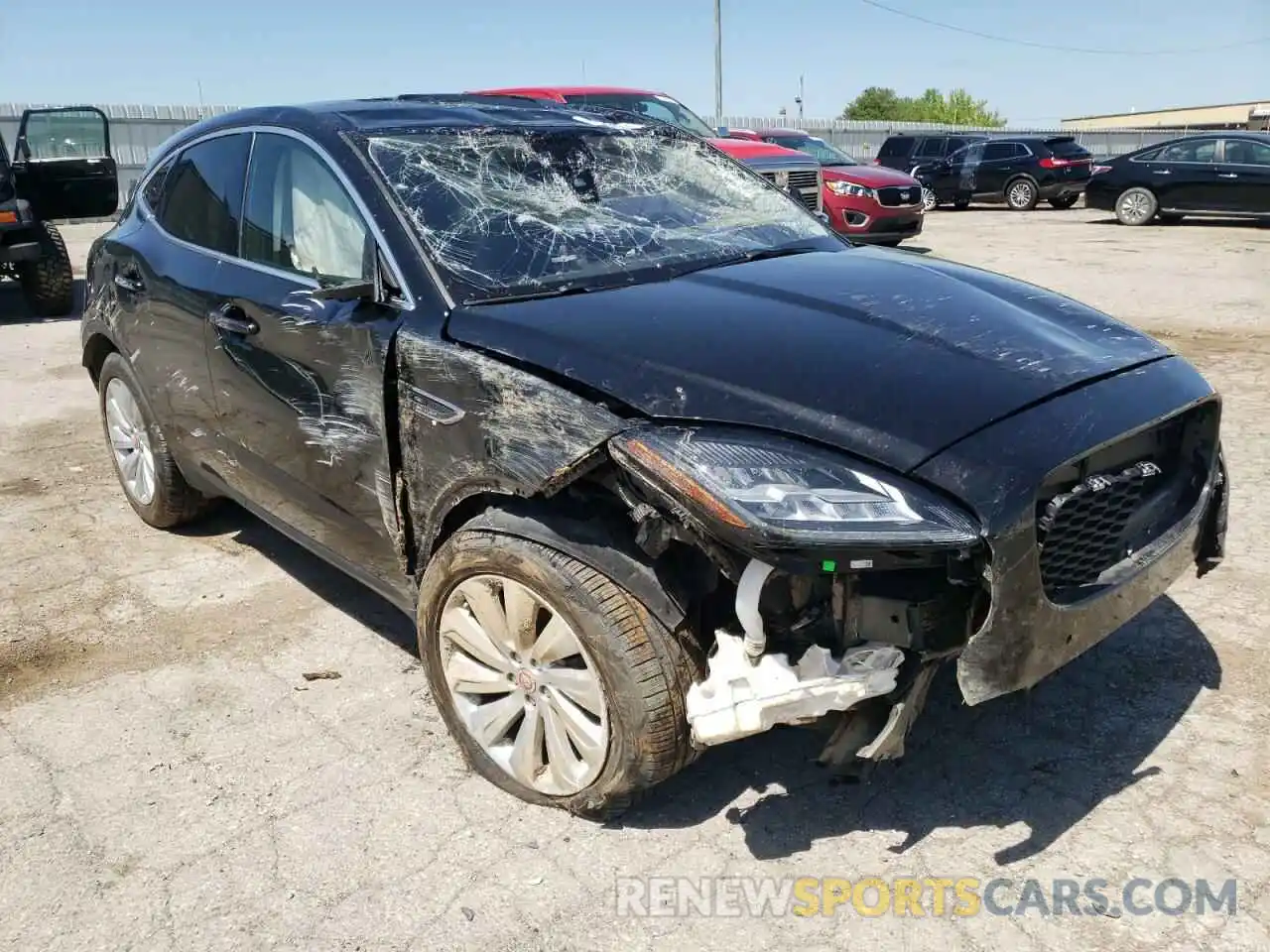 1 Photograph of a damaged car SADFP2FX1K1Z50715 JAGUAR ETYPE 2019