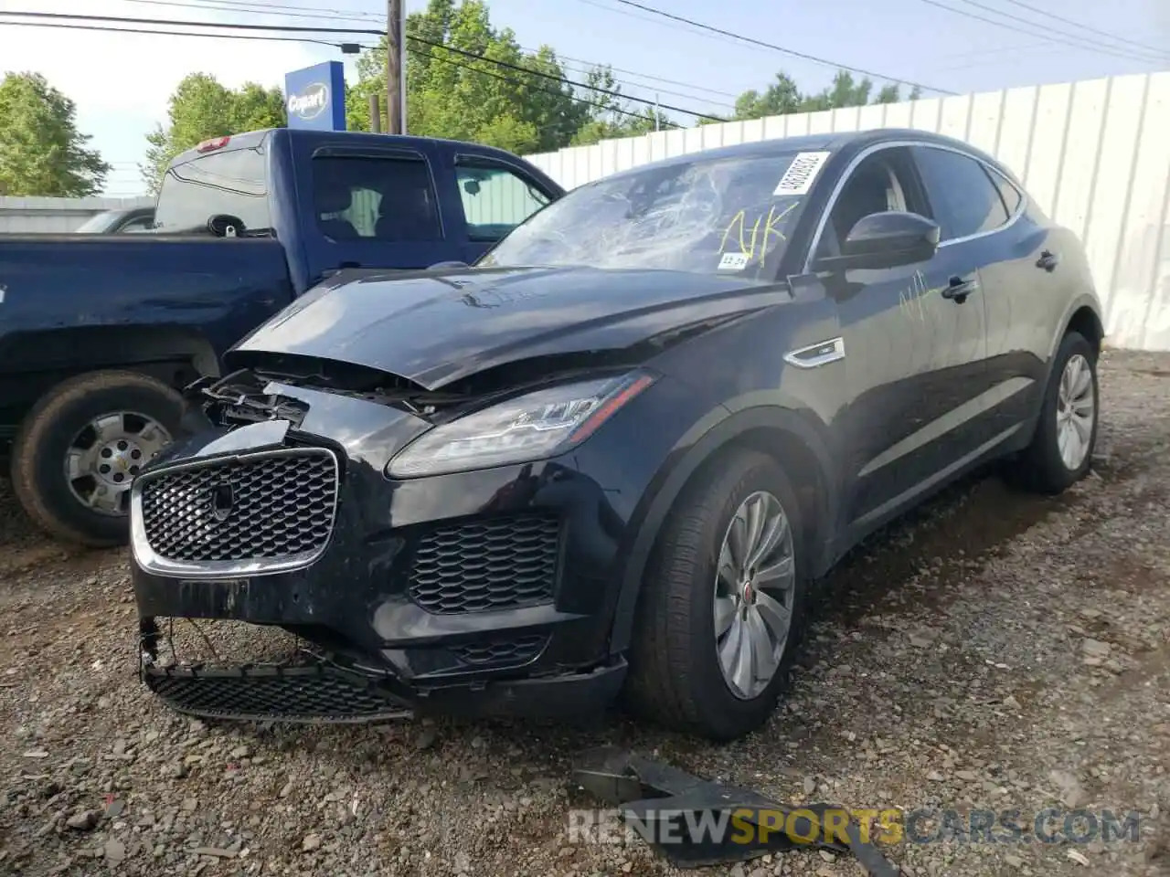 2 Photograph of a damaged car SADFP2FX9K1Z43916 JAGUAR ETYPE 2019