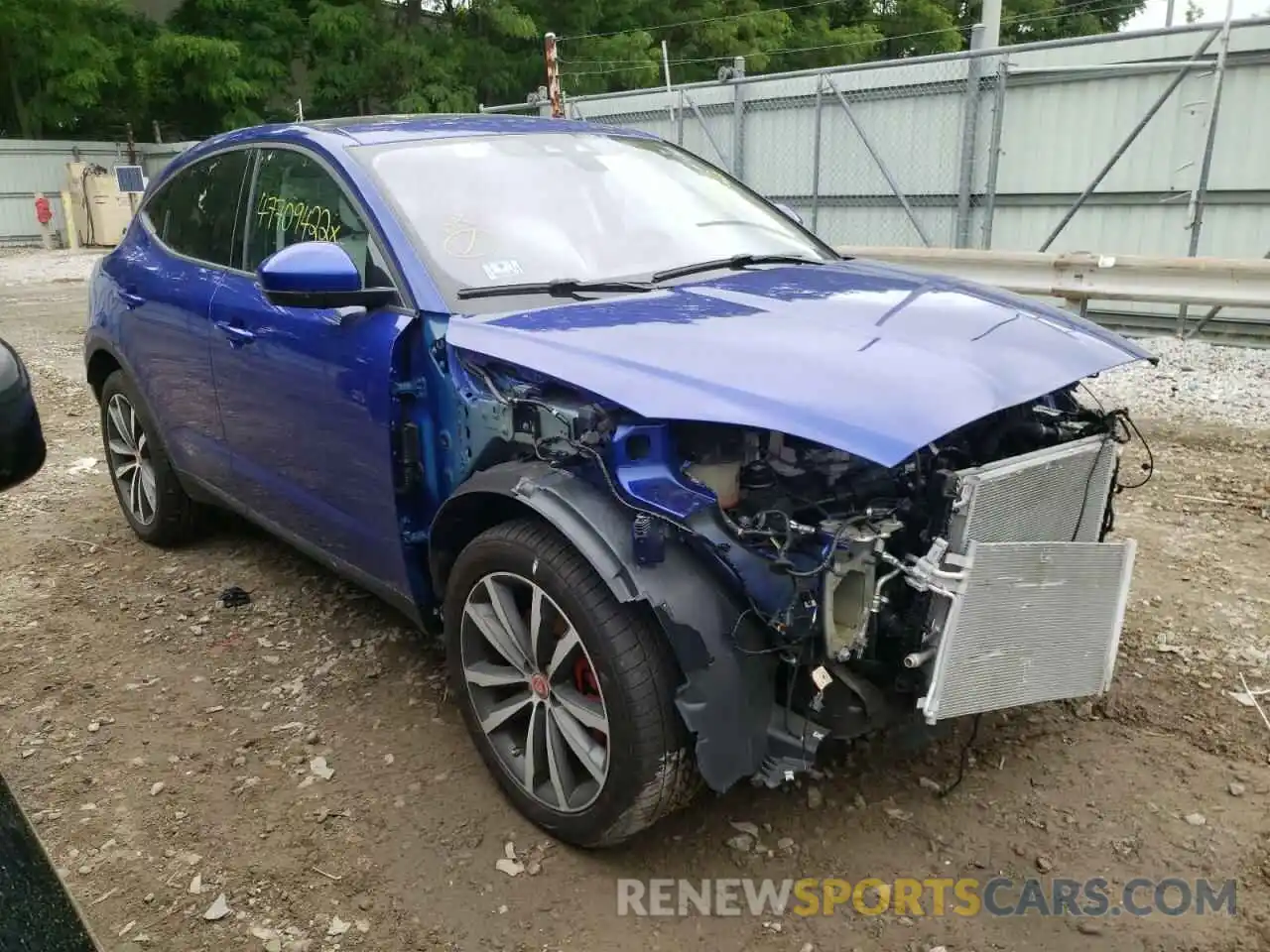 1 Photograph of a damaged car SADFK2FX1L1Z81415 JAGUAR ETYPE 2020