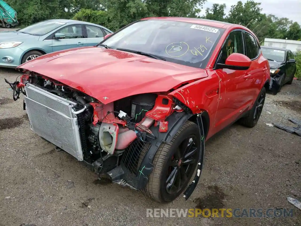 2 Photograph of a damaged car SADFK2FX2L1000508 JAGUAR ETYPE 2020