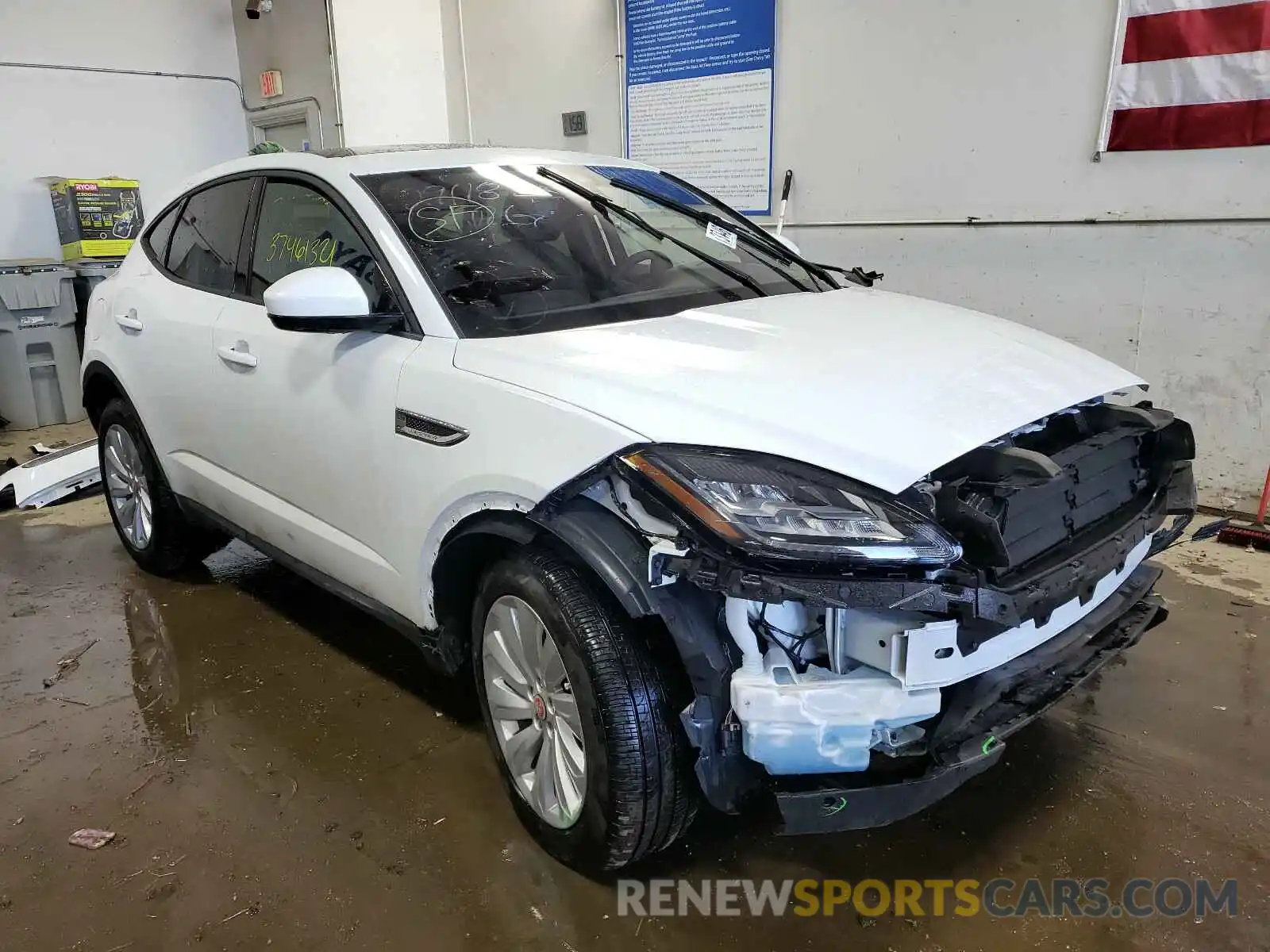 1 Photograph of a damaged car SADFK2FX9L1Z80304 JAGUAR ETYPE 2020