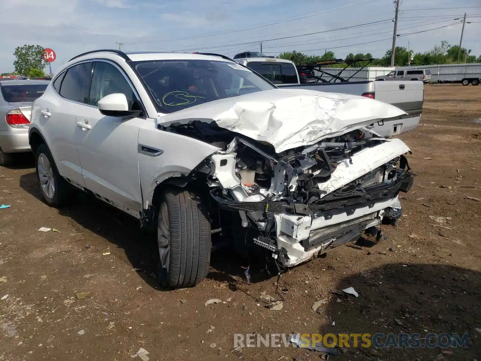 1 Photograph of a damaged car SADFP2FX3L1009994 JAGUAR ETYPE 2020