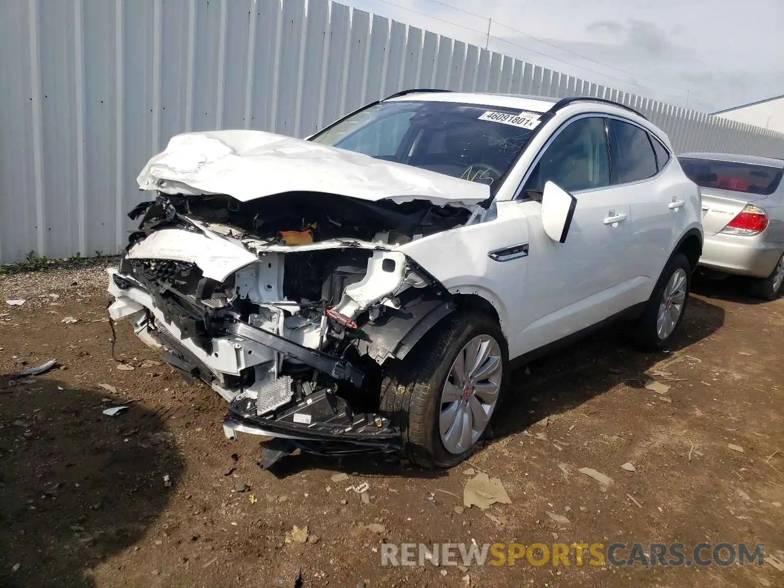 2 Photograph of a damaged car SADFP2FX3L1009994 JAGUAR ETYPE 2020