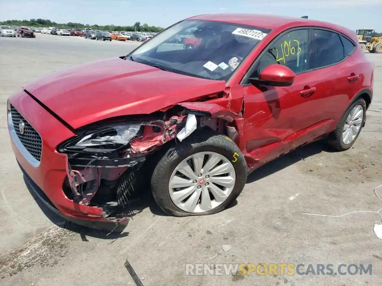 2 Photograph of a damaged car SADFP2FX3L1Z85869 JAGUAR ETYPE 2020