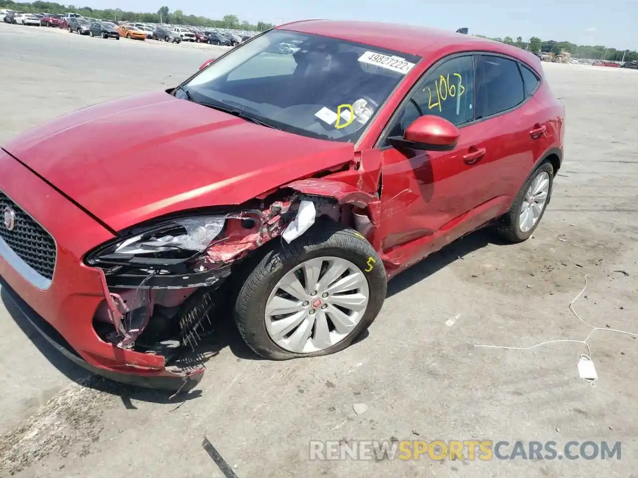 9 Photograph of a damaged car SADFP2FX3L1Z85869 JAGUAR ETYPE 2020