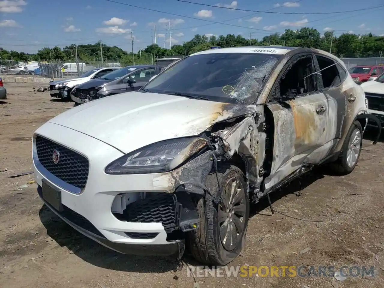 2 Photograph of a damaged car SADFP2FX3L1Z88710 JAGUAR ETYPE 2020