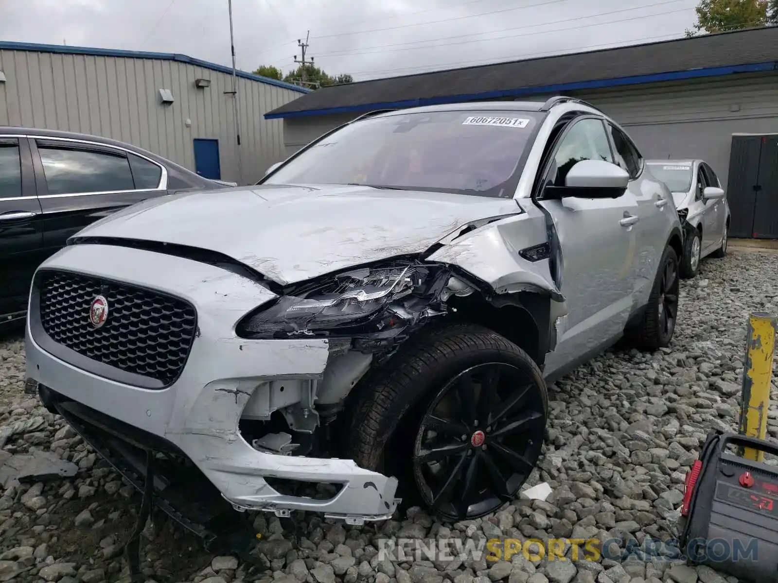 2 Photograph of a damaged car SADFP2FX4L1Z80969 JAGUAR ETYPE 2020