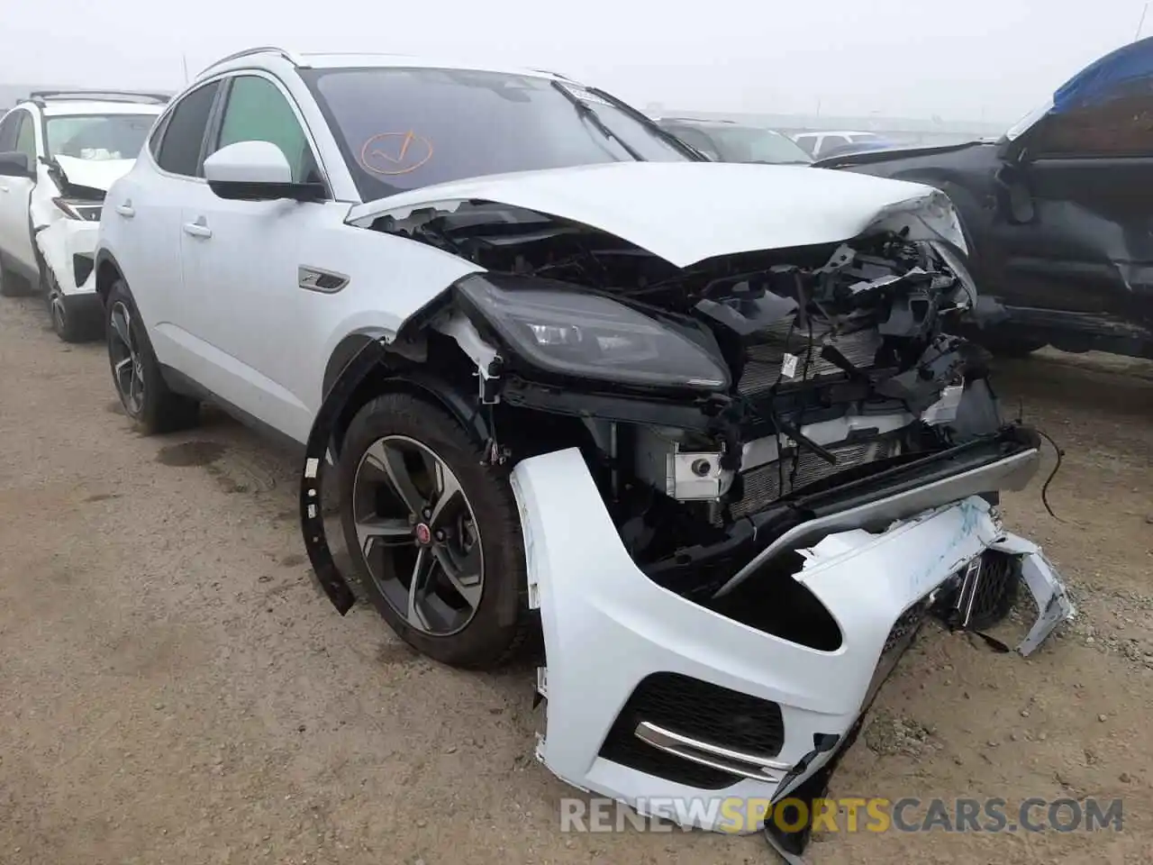 1 Photograph of a damaged car SADFP2FX0M1016063 JAGUAR ETYPE 2021