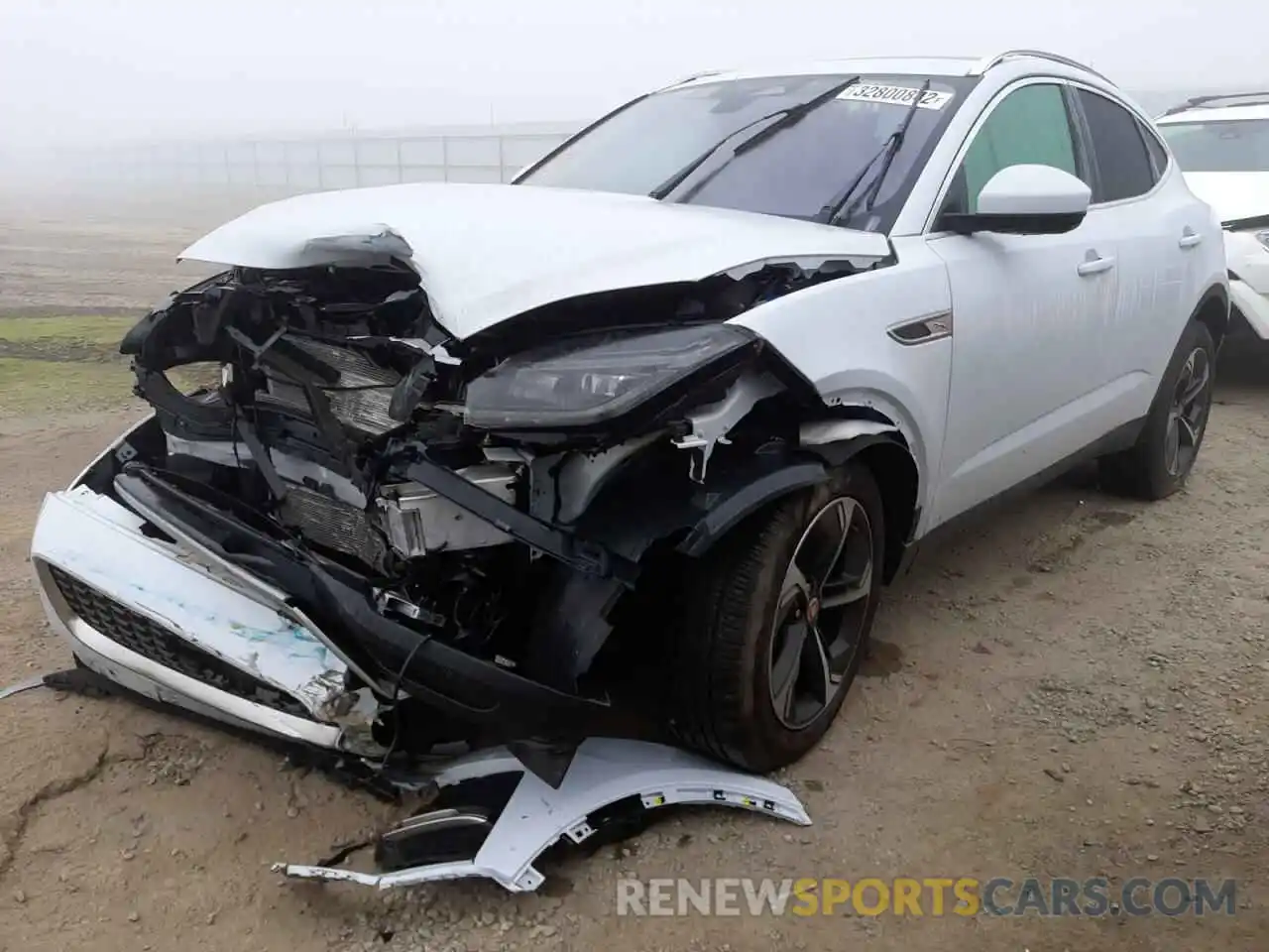 2 Photograph of a damaged car SADFP2FX0M1016063 JAGUAR ETYPE 2021