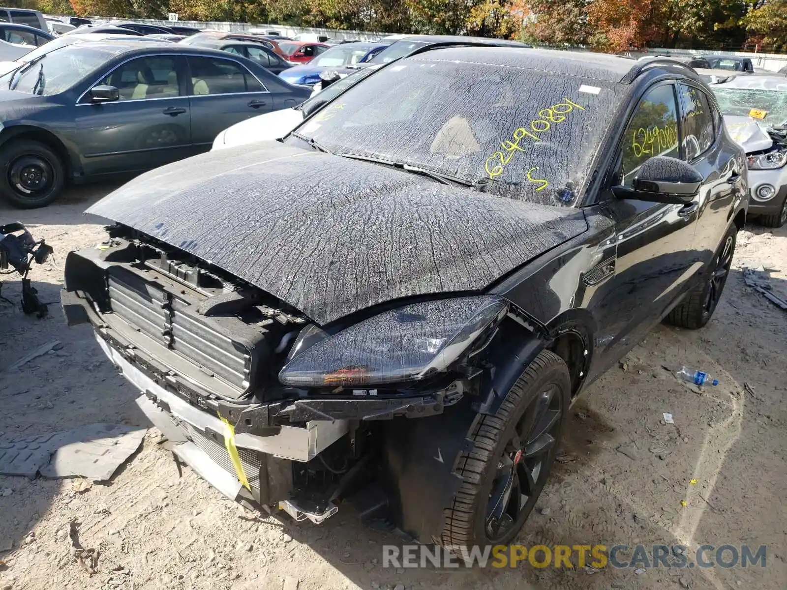 2 Photograph of a damaged car SADFP2FX3M1021080 JAGUAR ETYPE 2021