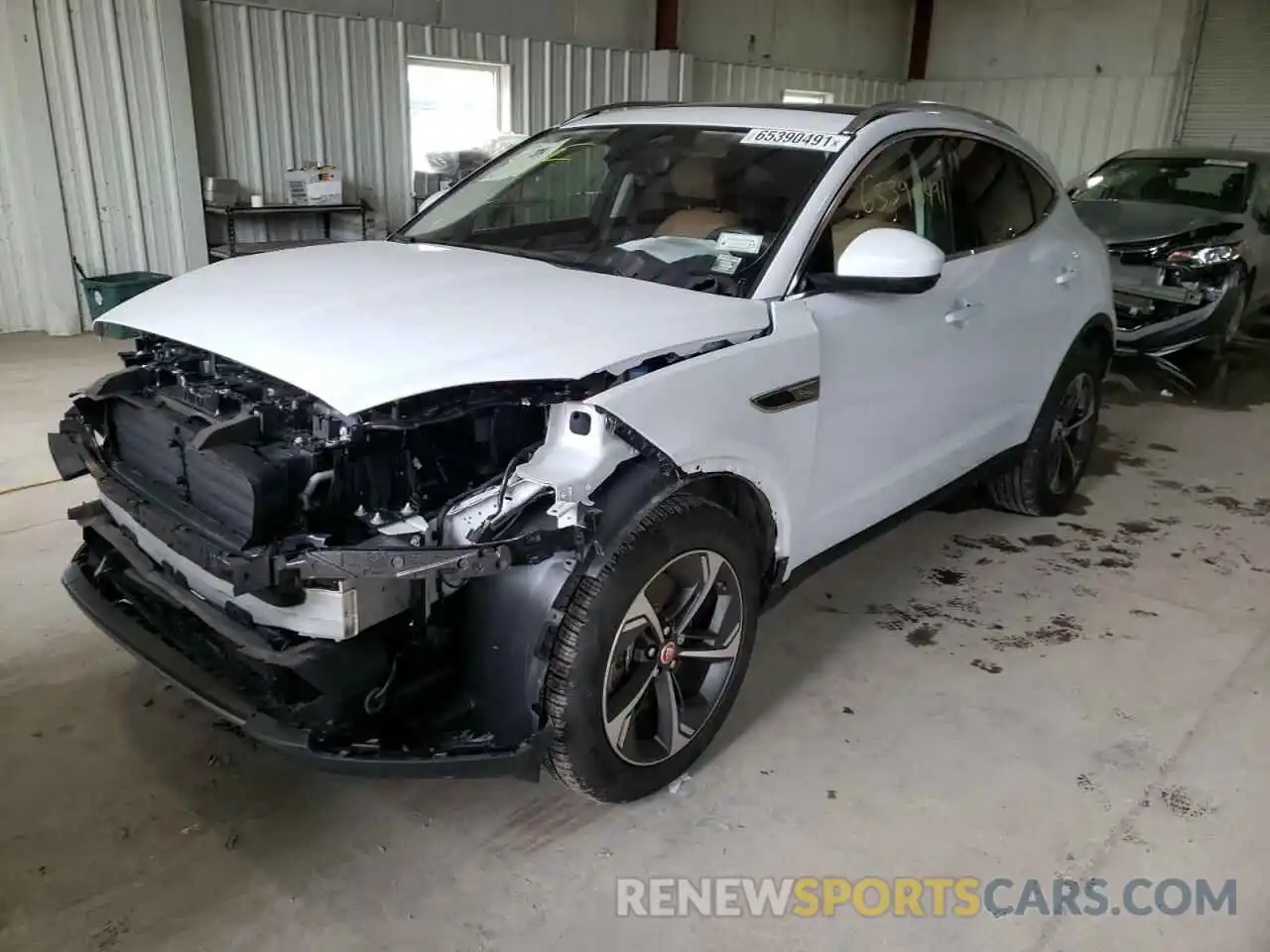 2 Photograph of a damaged car SADFP2FX7M1017498 JAGUAR ETYPE 2021