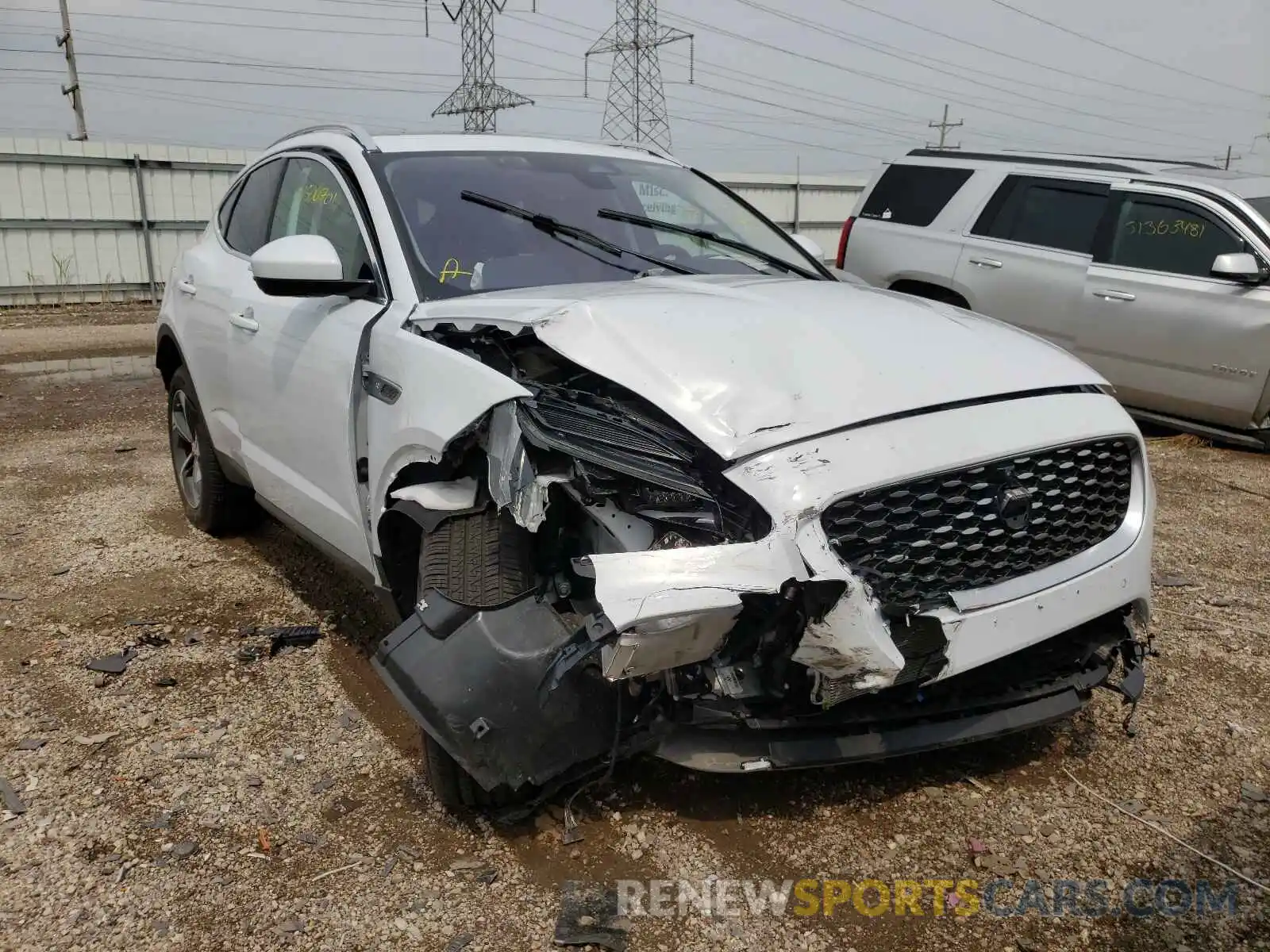 1 Photograph of a damaged car SADFP2FX8M1017560 JAGUAR ETYPE 2021