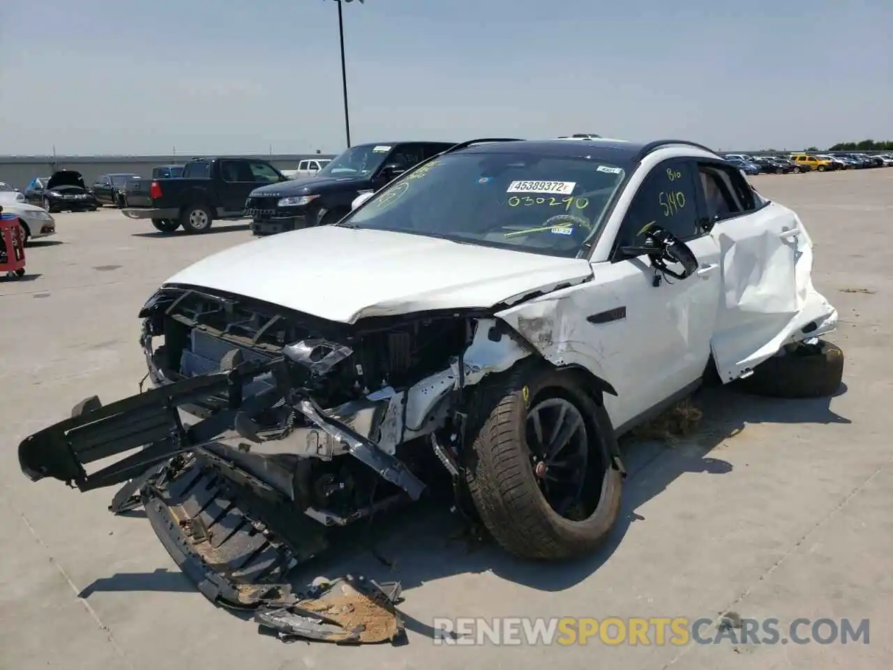 2 Photograph of a damaged car SADFP2FX2N1030290 JAGUAR ETYPE 2022