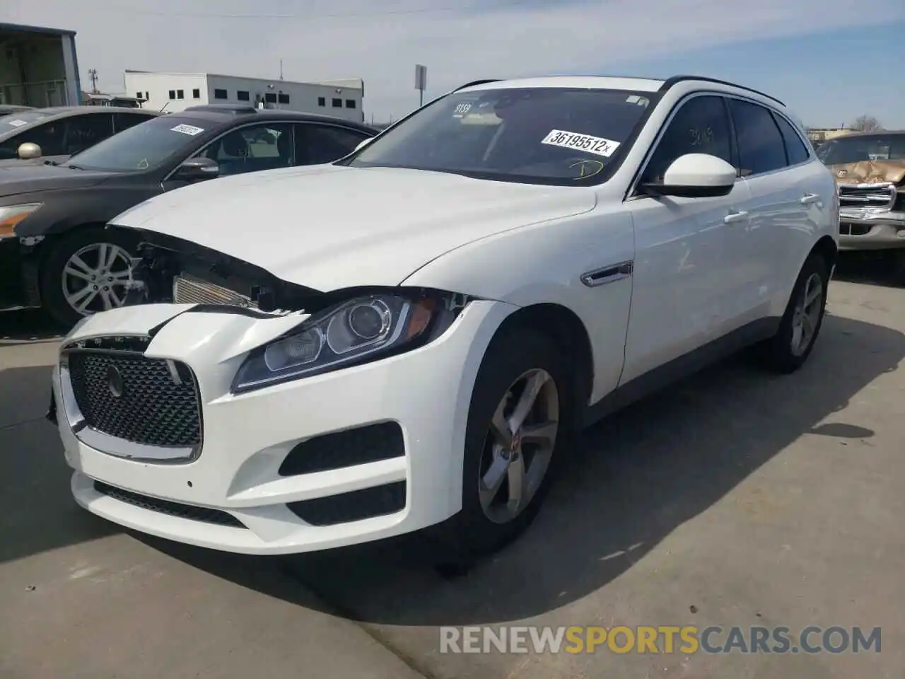 2 Photograph of a damaged car SADCJ2FN7KA607331 JAGUAR F-PACE 2019