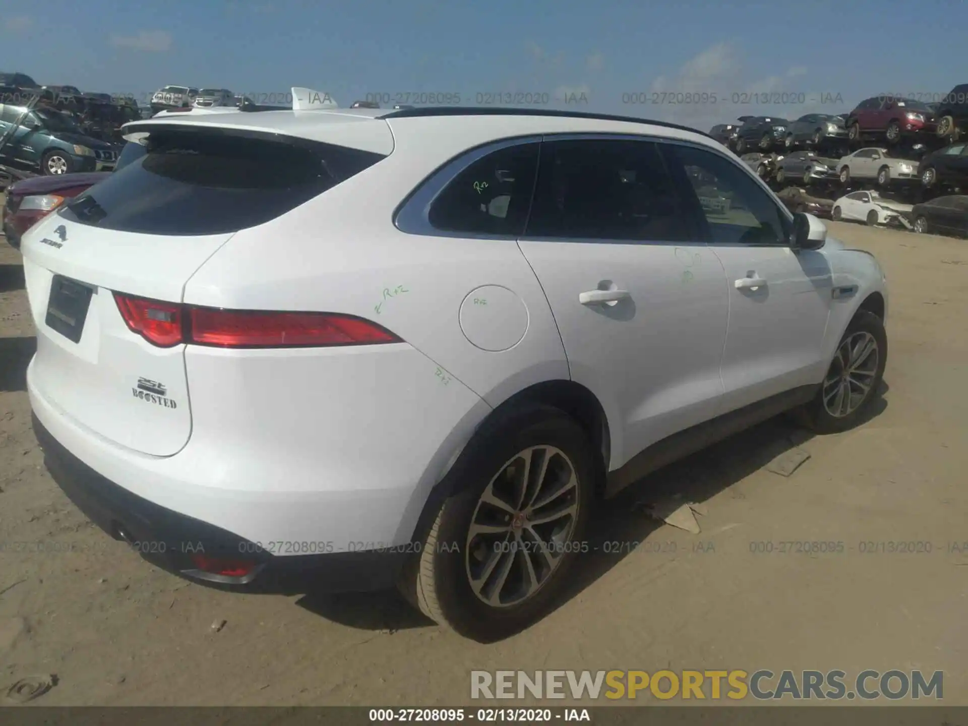 4 Photograph of a damaged car SADCJ2FX0KA354869 JAGUAR F-PACE 2019