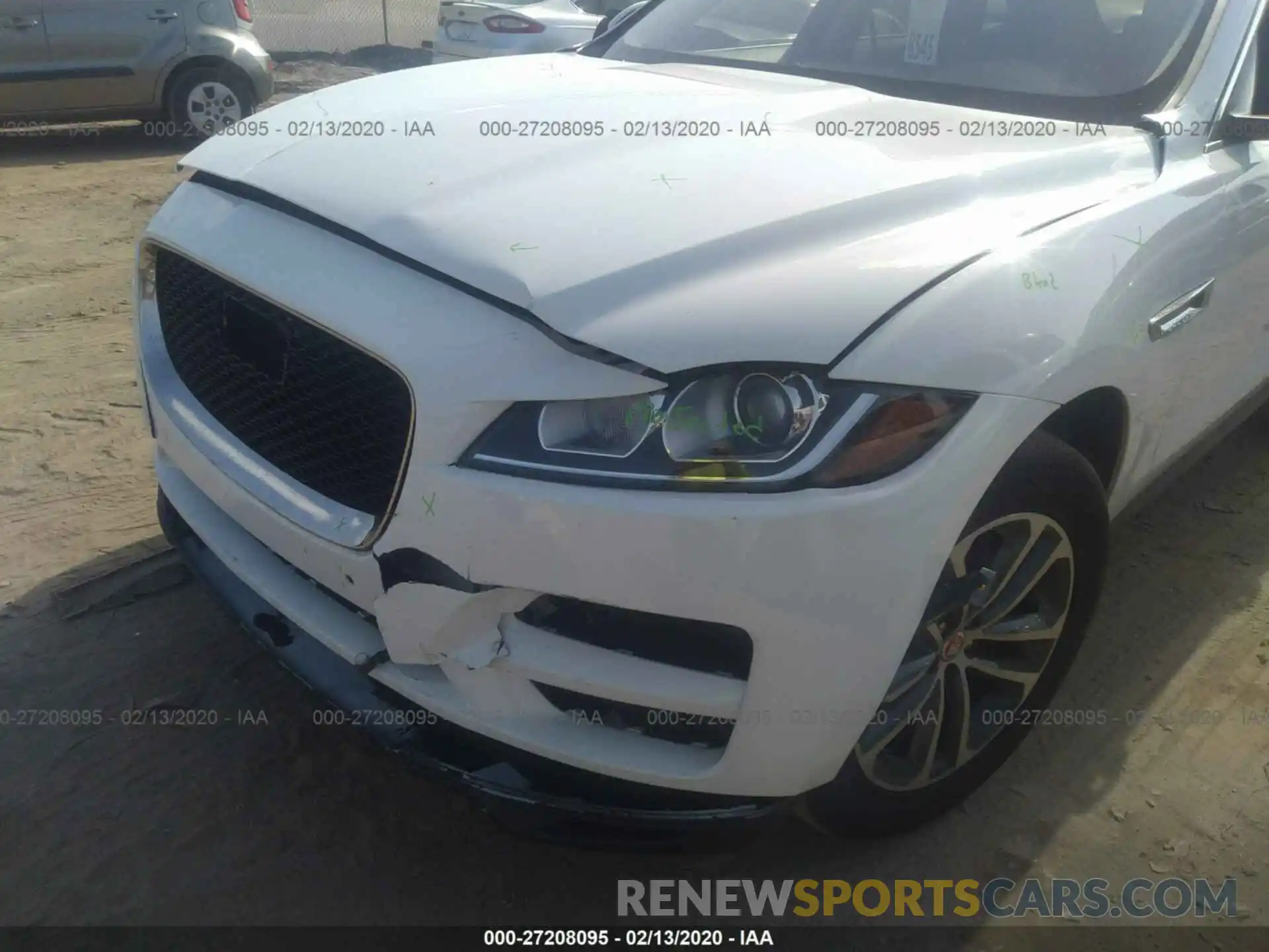 6 Photograph of a damaged car SADCJ2FX0KA354869 JAGUAR F-PACE 2019