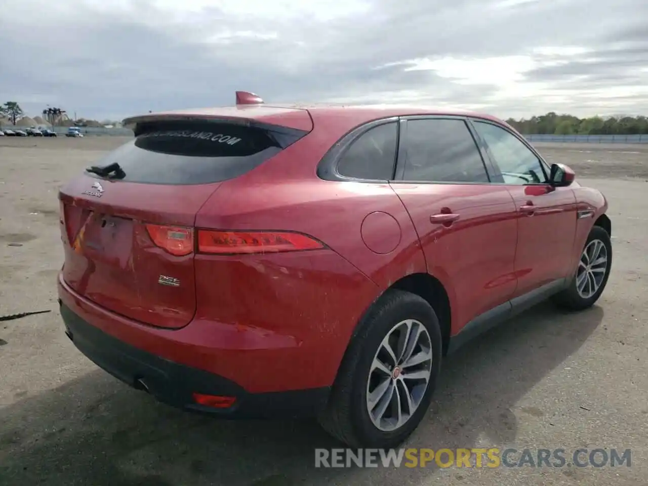 4 Фотография поврежденного автомобиля SADCJ2FX0KA396216 JAGUAR F-PACE 2019