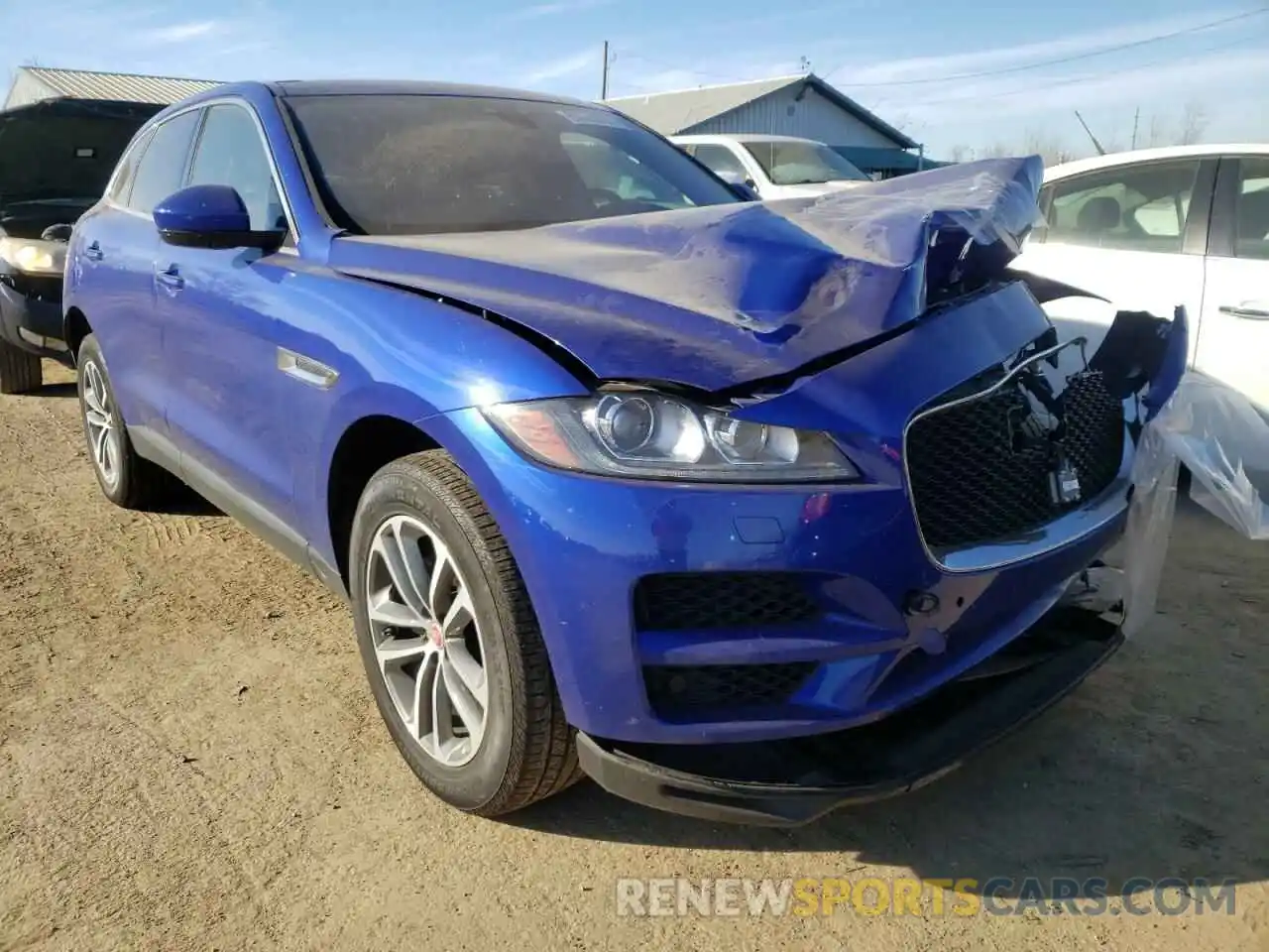 1 Photograph of a damaged car SADCJ2FX0KA610931 JAGUAR F-PACE 2019