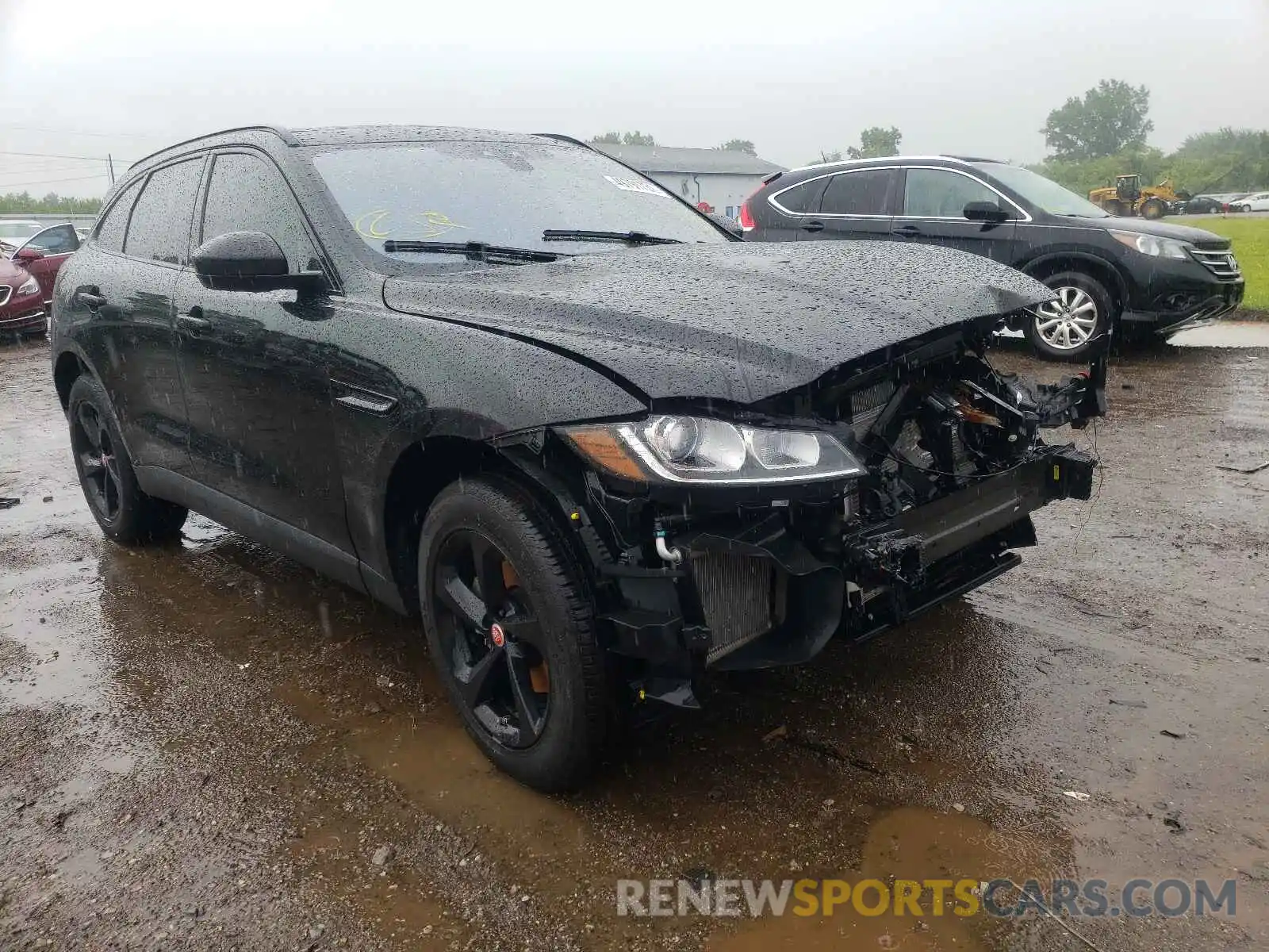 1 Photograph of a damaged car SADCJ2FX1KA368411 JAGUAR F-PACE 2019